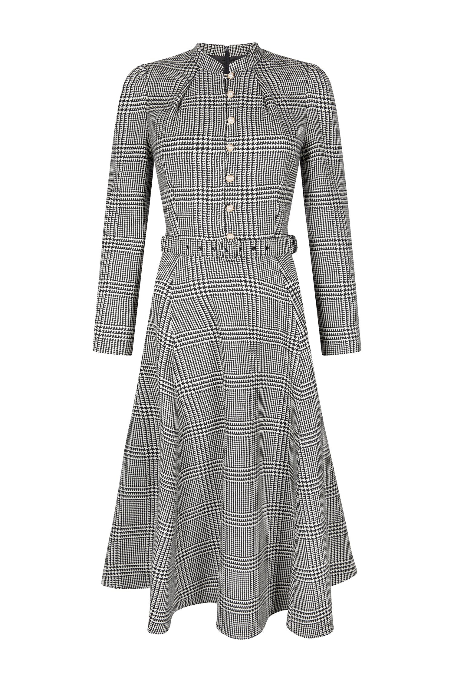Ahana Houndstooth Dress - Image 8