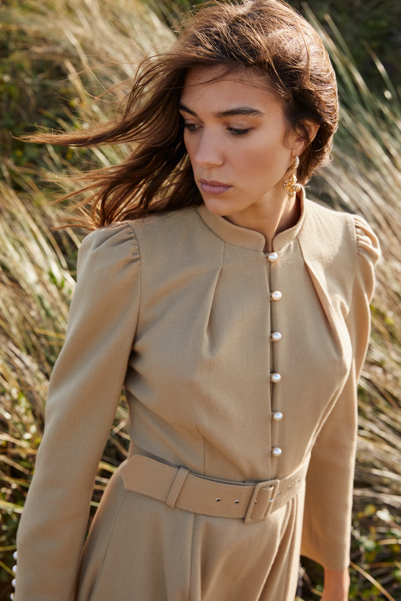 Ahana Tan Dress - Image 6