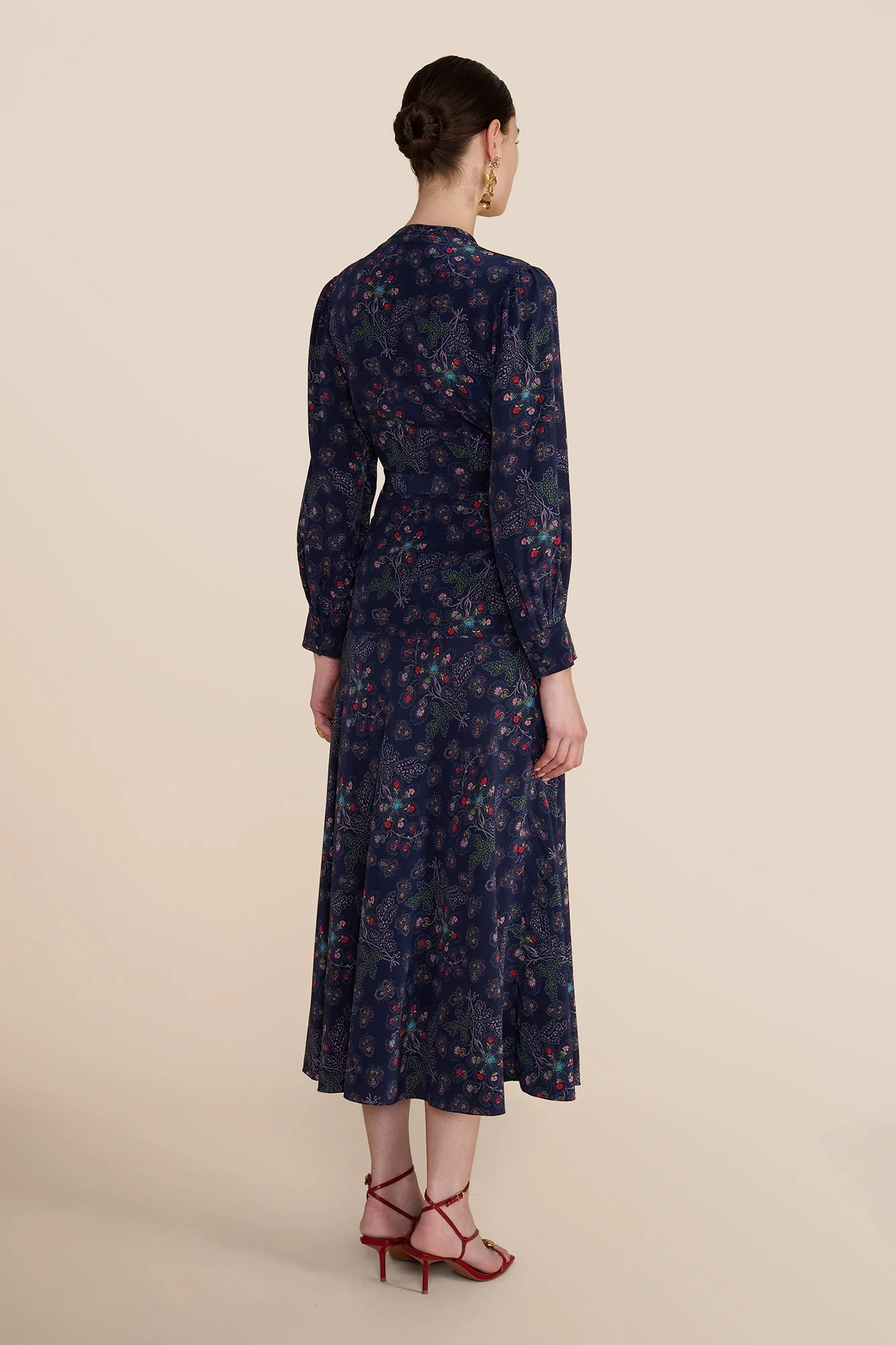 Arabella Navy Heart Skirt - Image 4