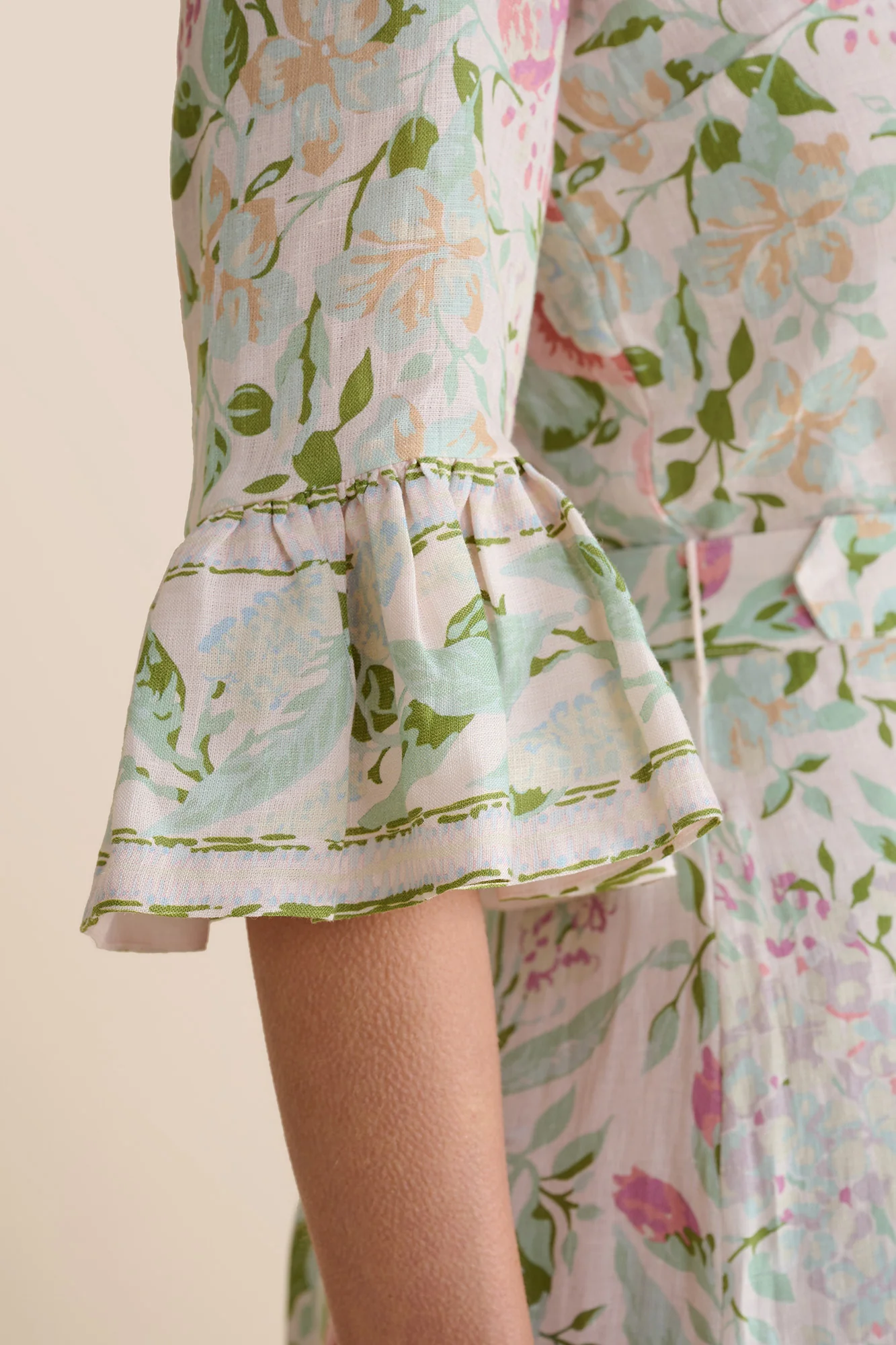 Aster Blush Romantic Floral Dress - Image 10
