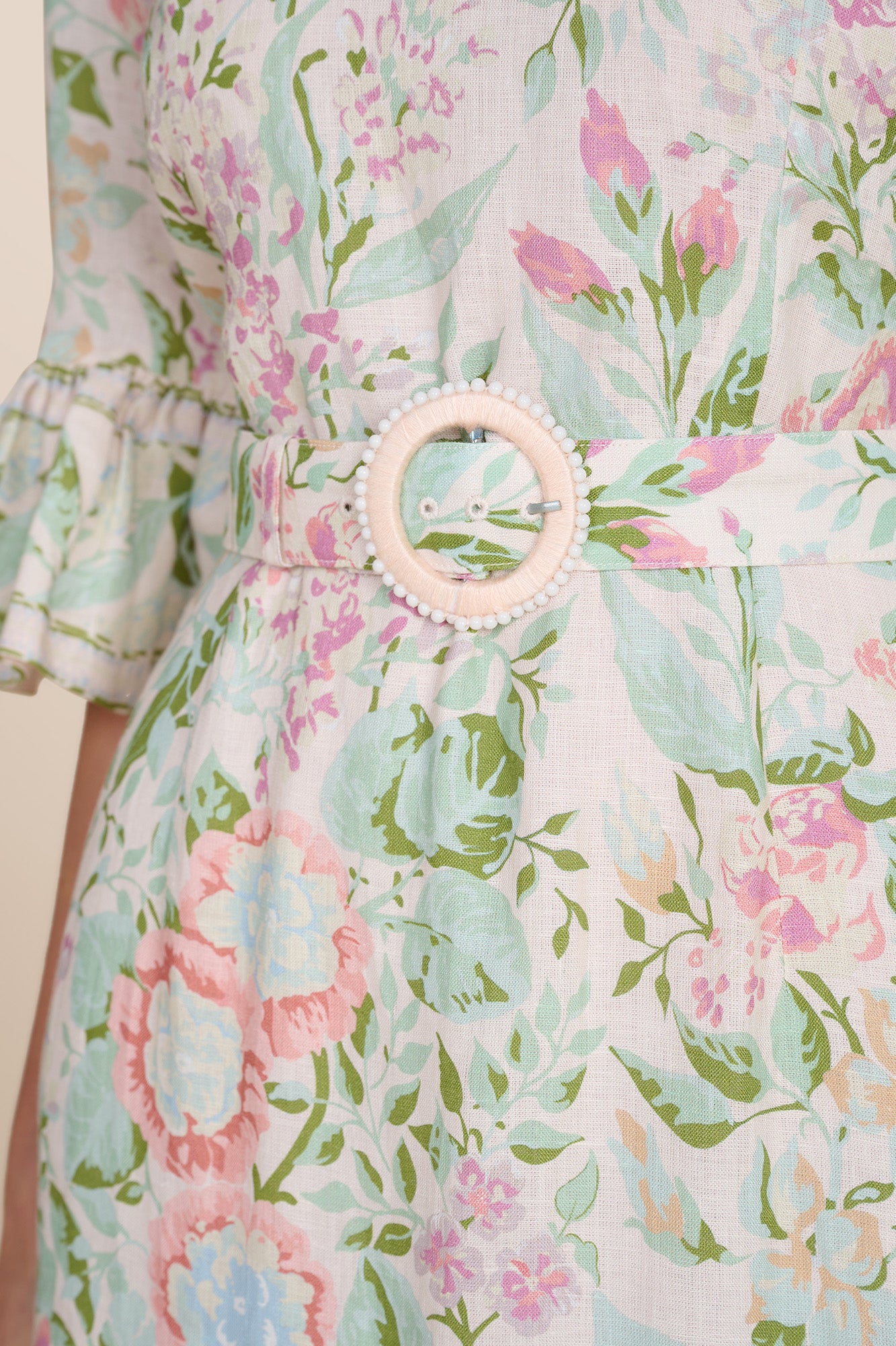 Aster Blush Romantic Floral Dress - Image 8