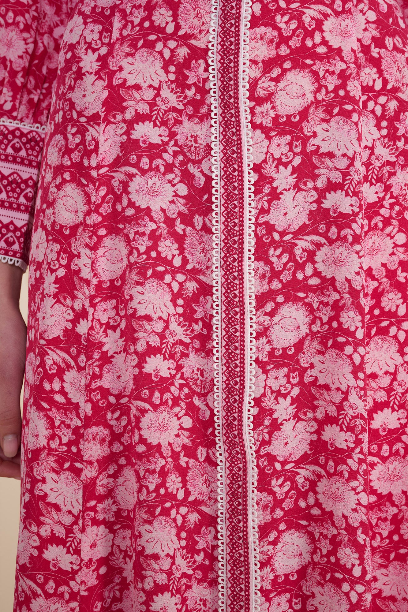 Calla Rose Red Dress - Image 7