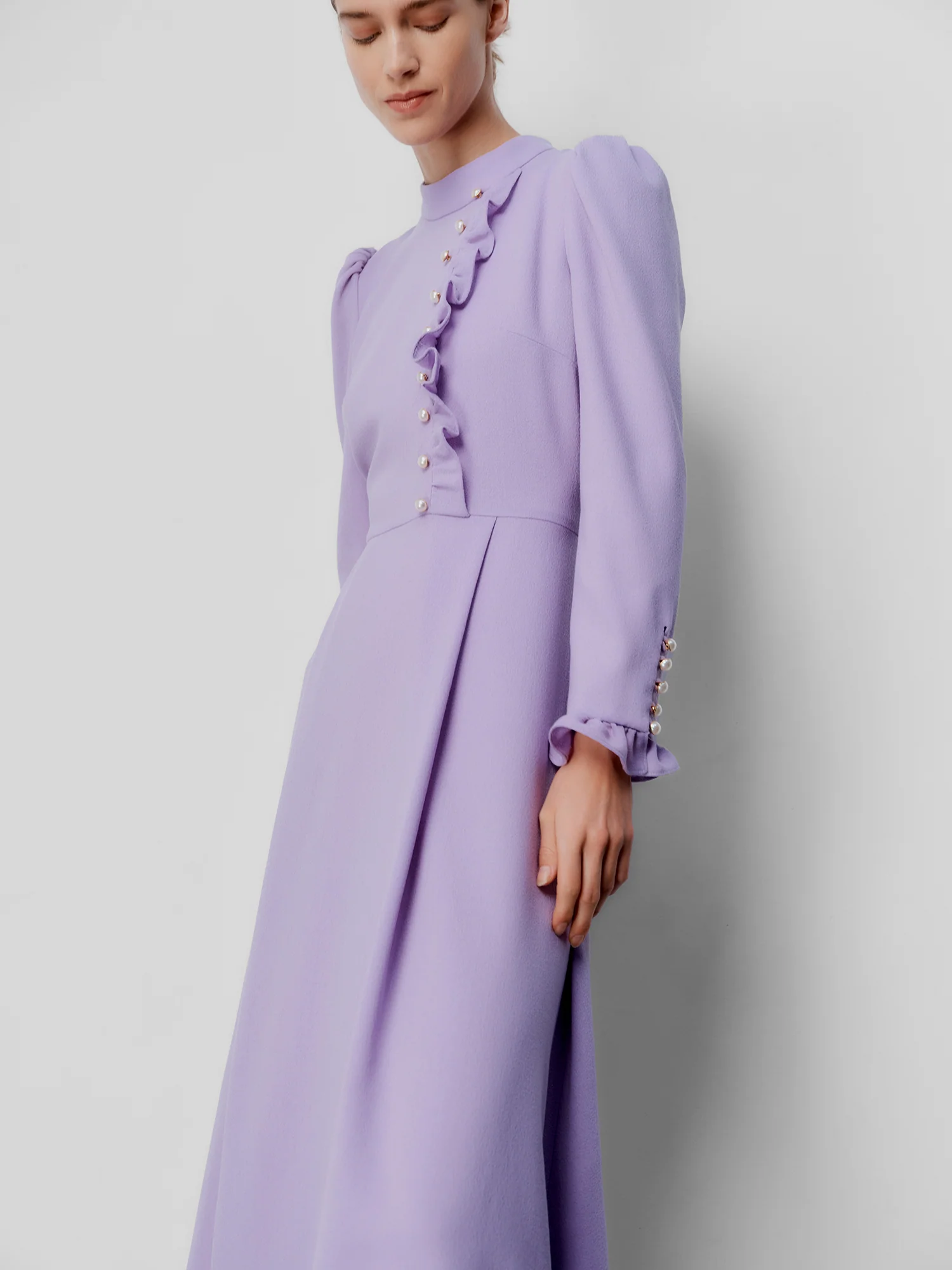 Christina Lilac Dress - Image 4