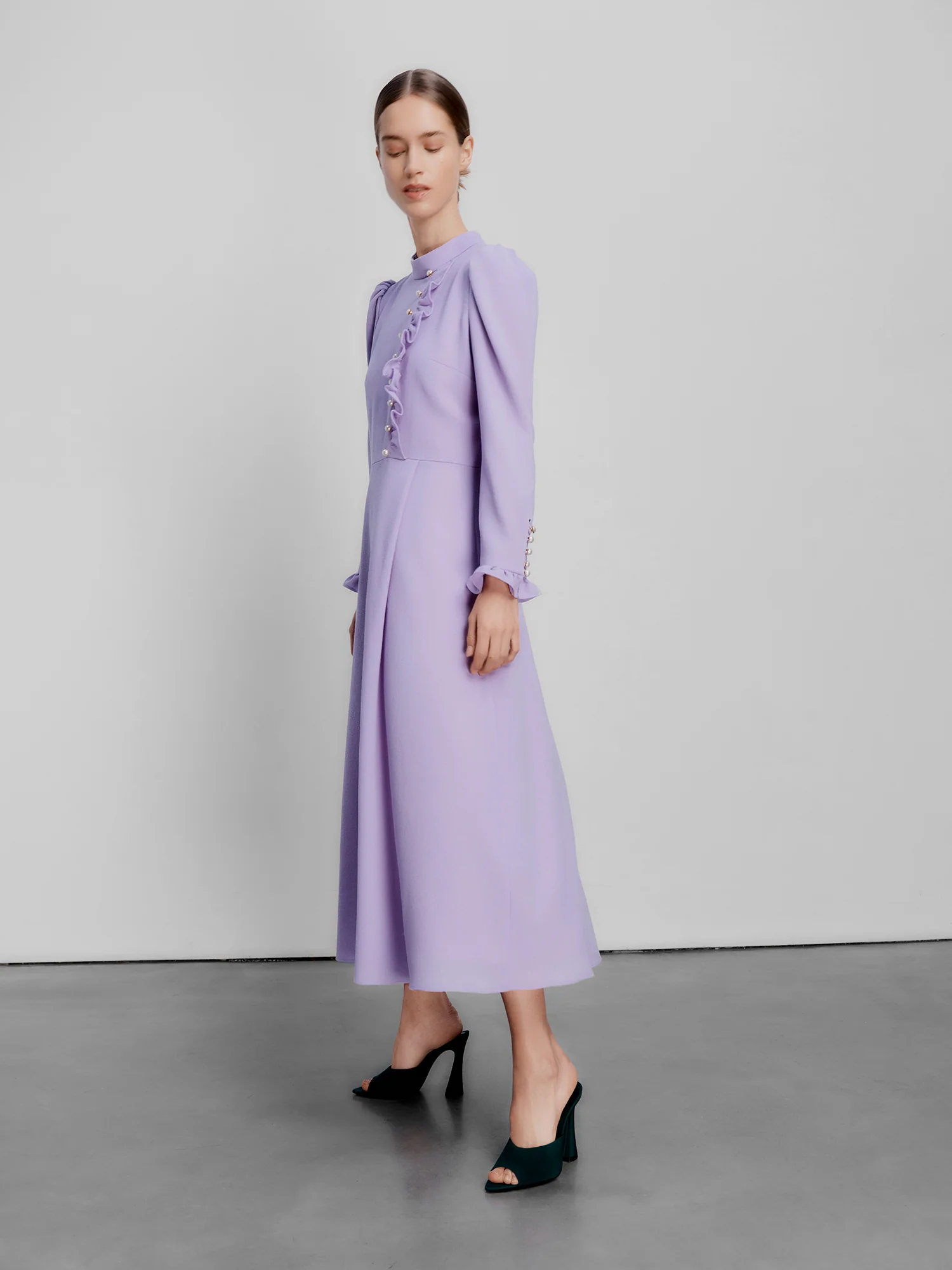 Christina Lilac Dress - Image 5