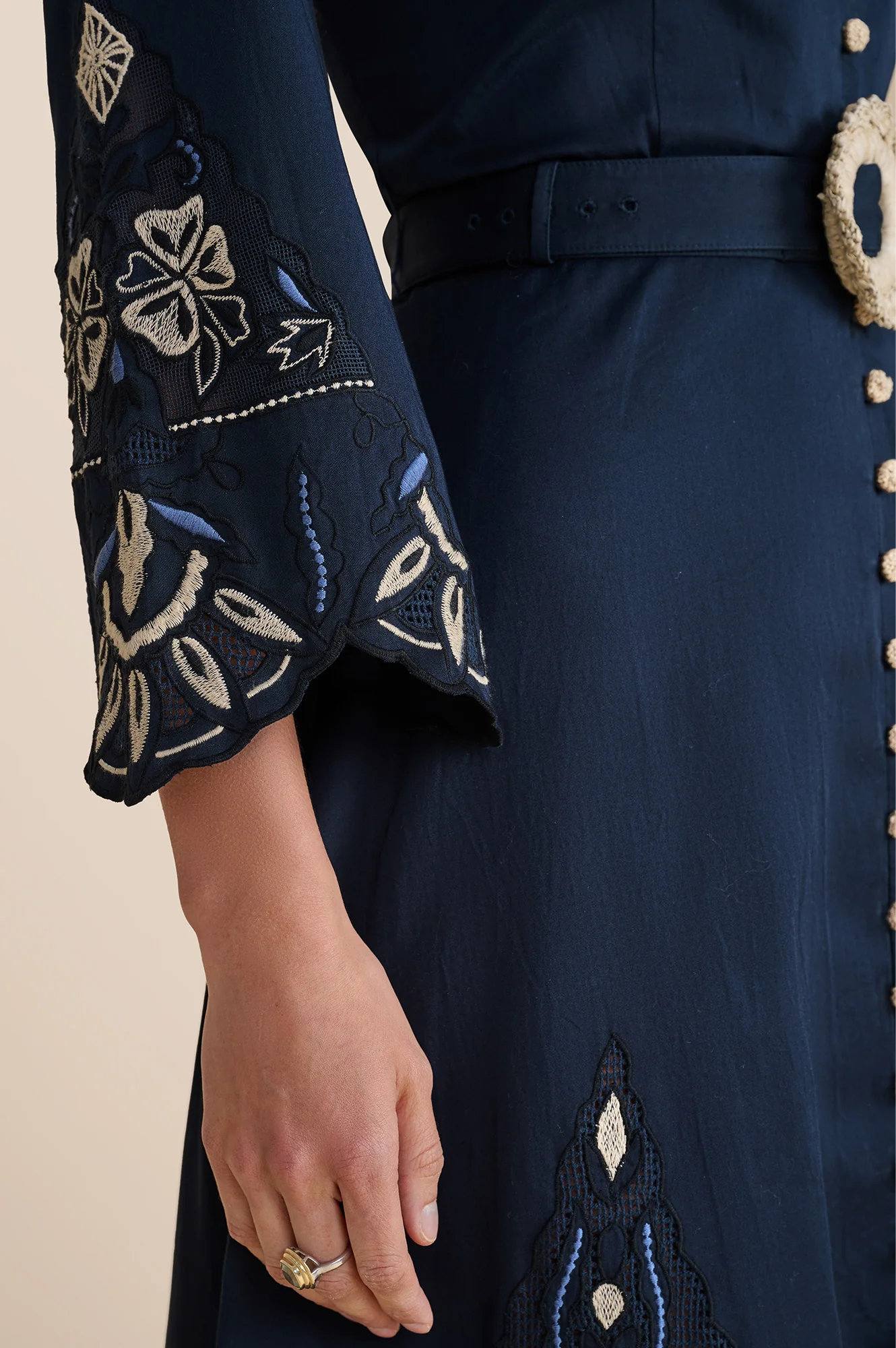 Dakota Navy Dress - Image 5