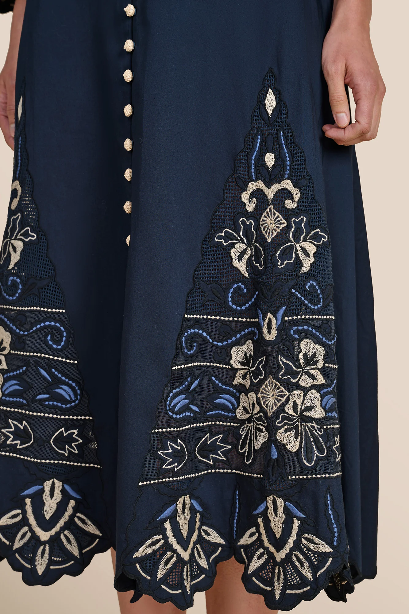 Dakota Navy Dress - Image 6