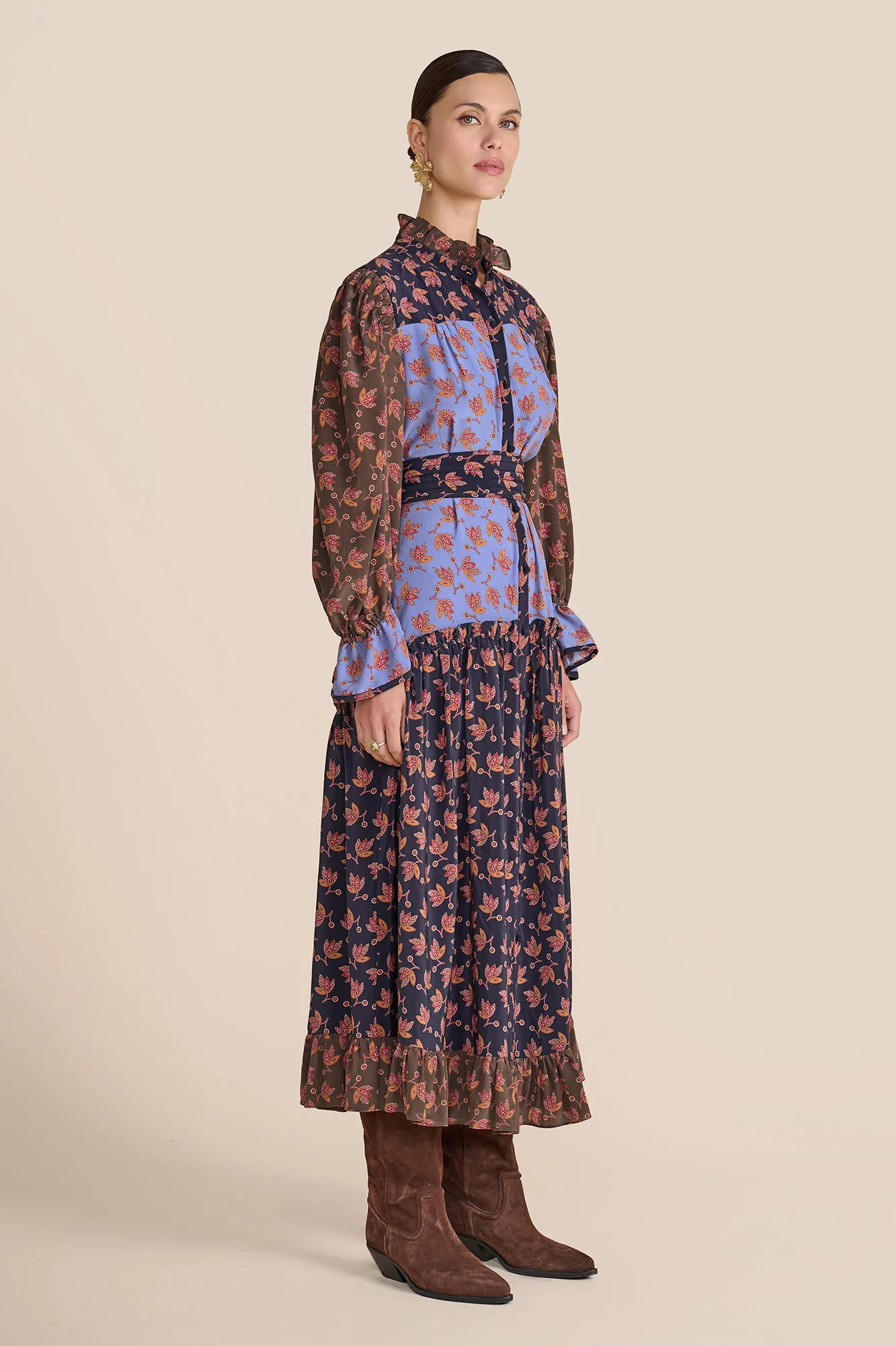 Darsha Multi Paisley Dress - Image 2