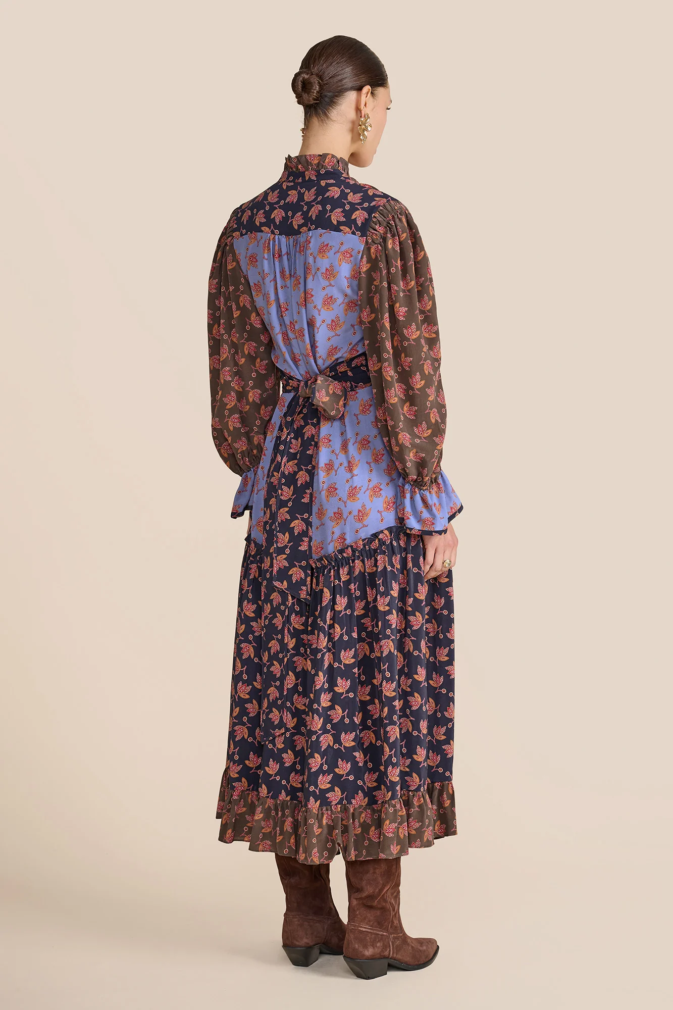 Darsha Multi Paisley Dress - Image 3