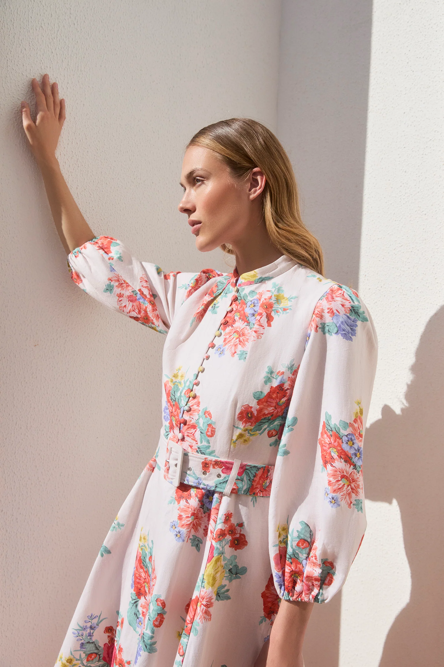 Deia Garden Floral Dress - Image 4