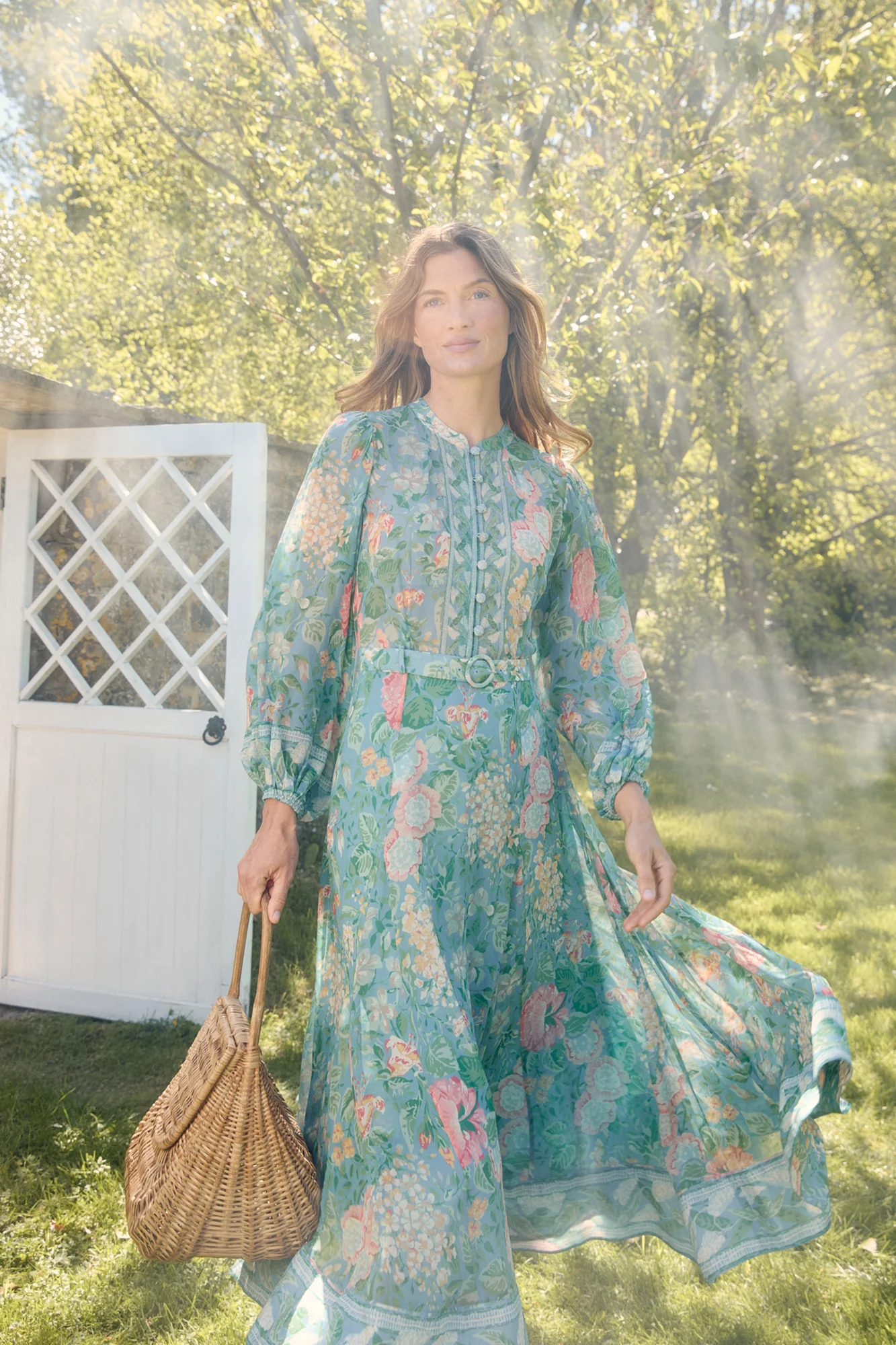 Dulcie Romantic Floral Dress - Image 3