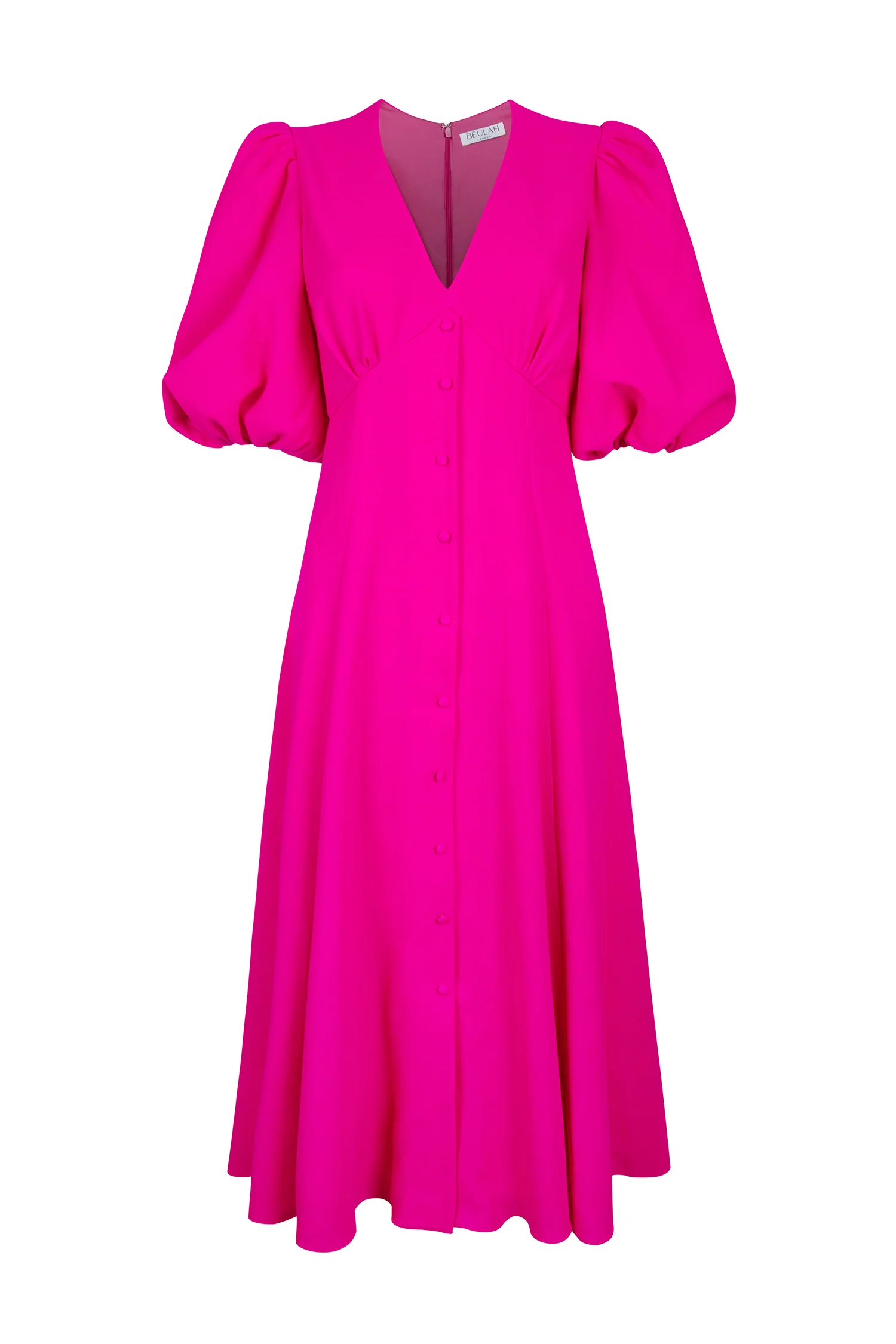 Francine Hot Pink Dress - Image 10