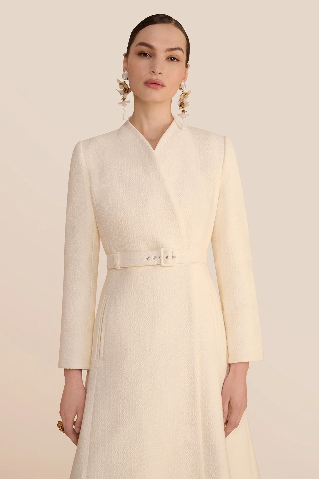 Josephine Cream Coat - Image 3