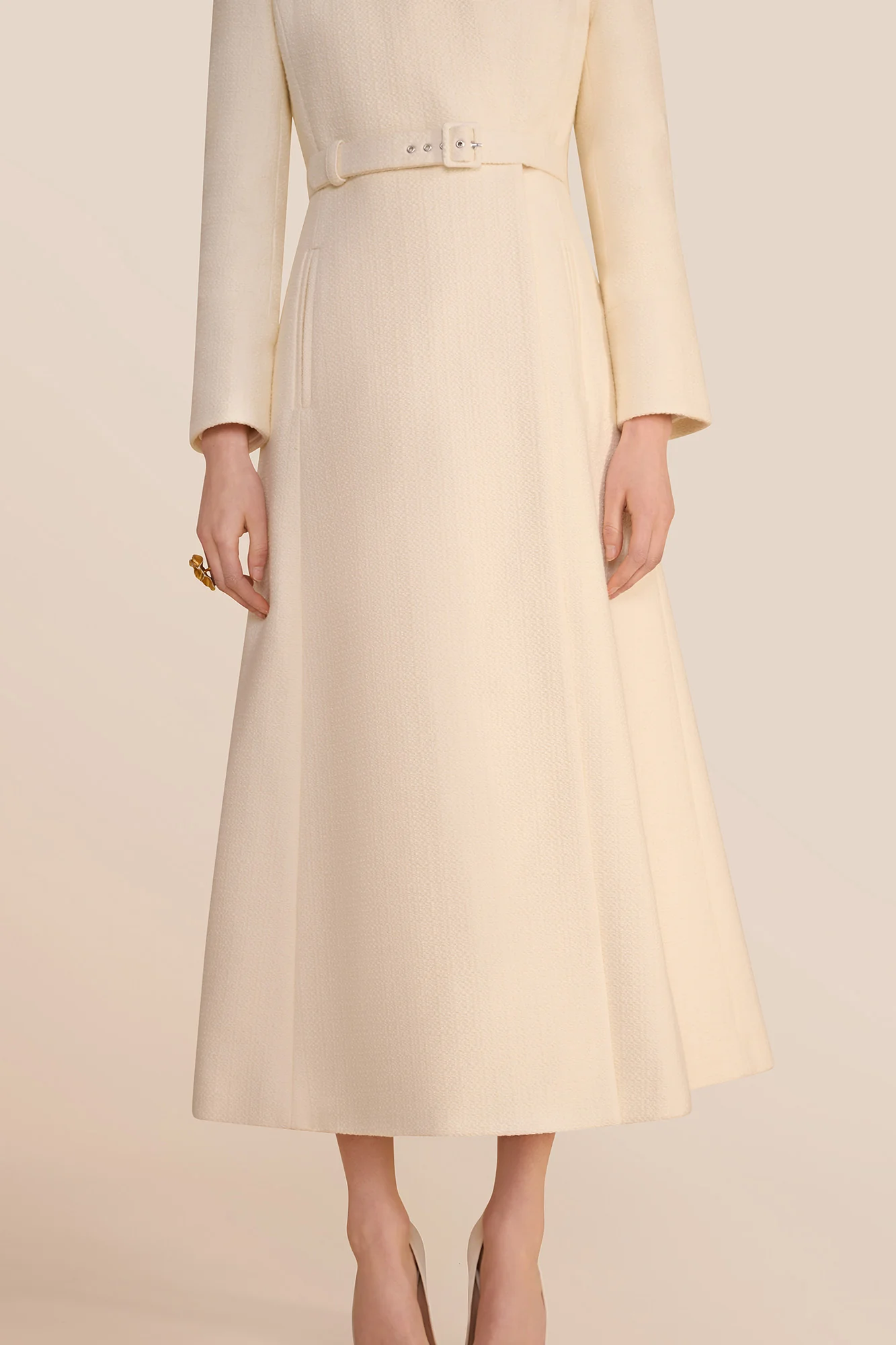Josephine Cream Coat - Image 4