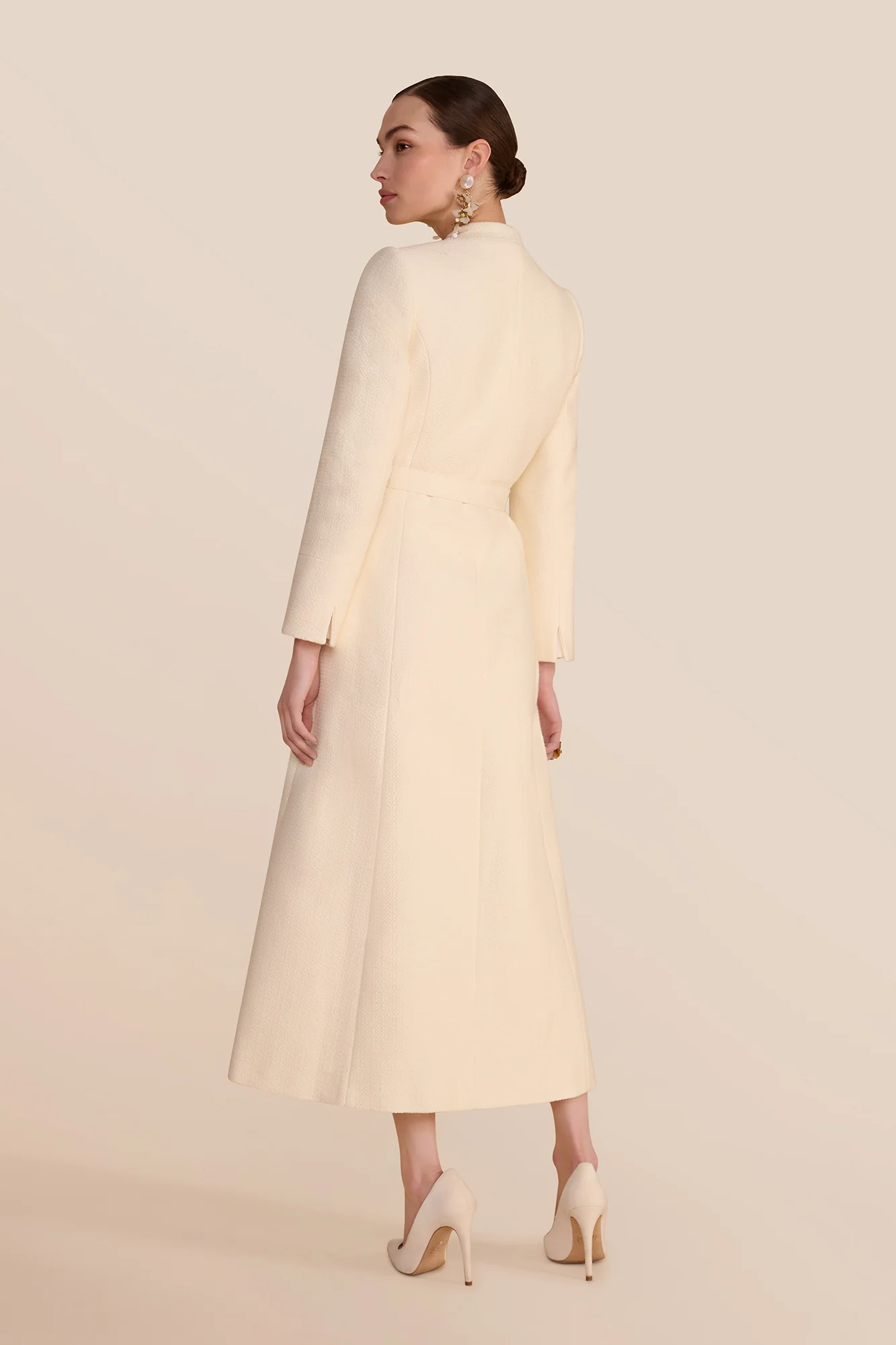 Josephine Cream Coat - Image 5