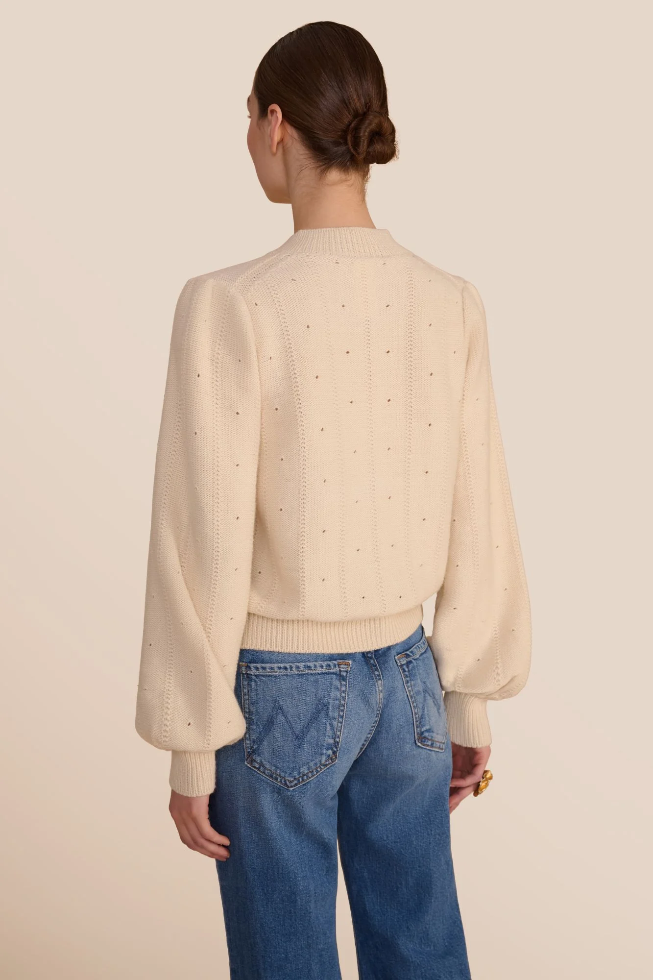 Lyra Ecru Cardigan - Image 5