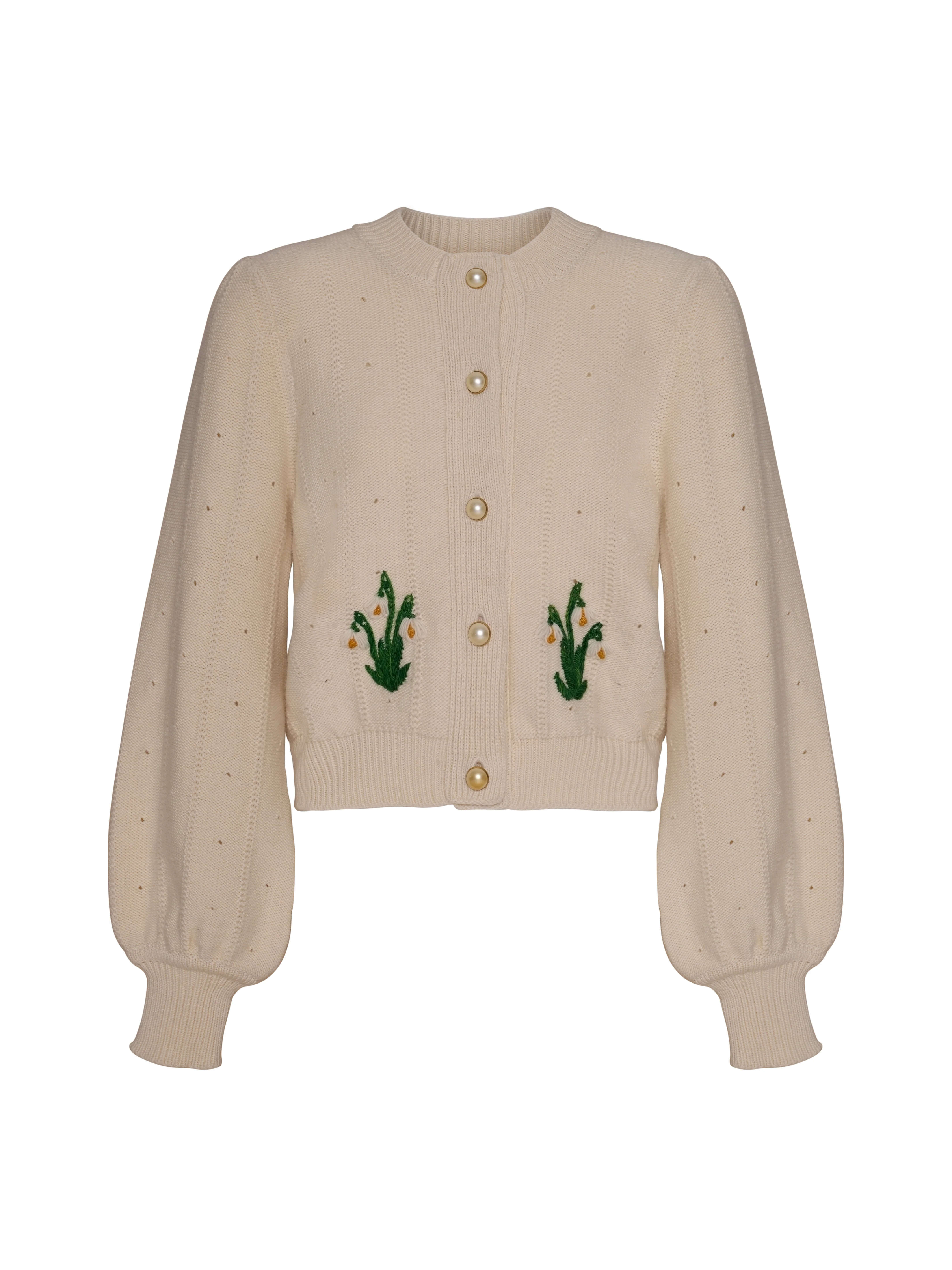 Lyra Ecru Cardigan - Image 6