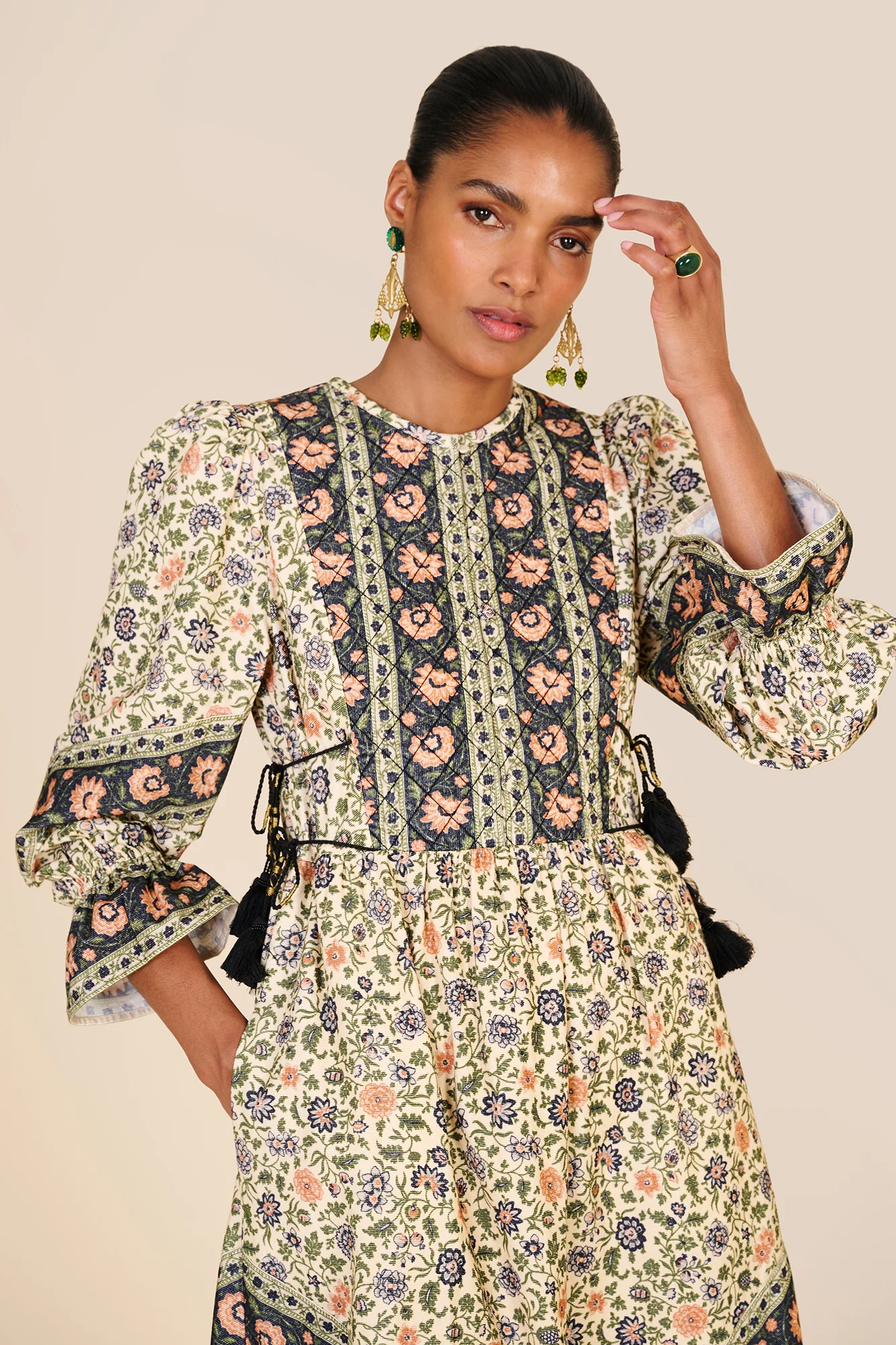 Marcia Floral Dress - Image 8