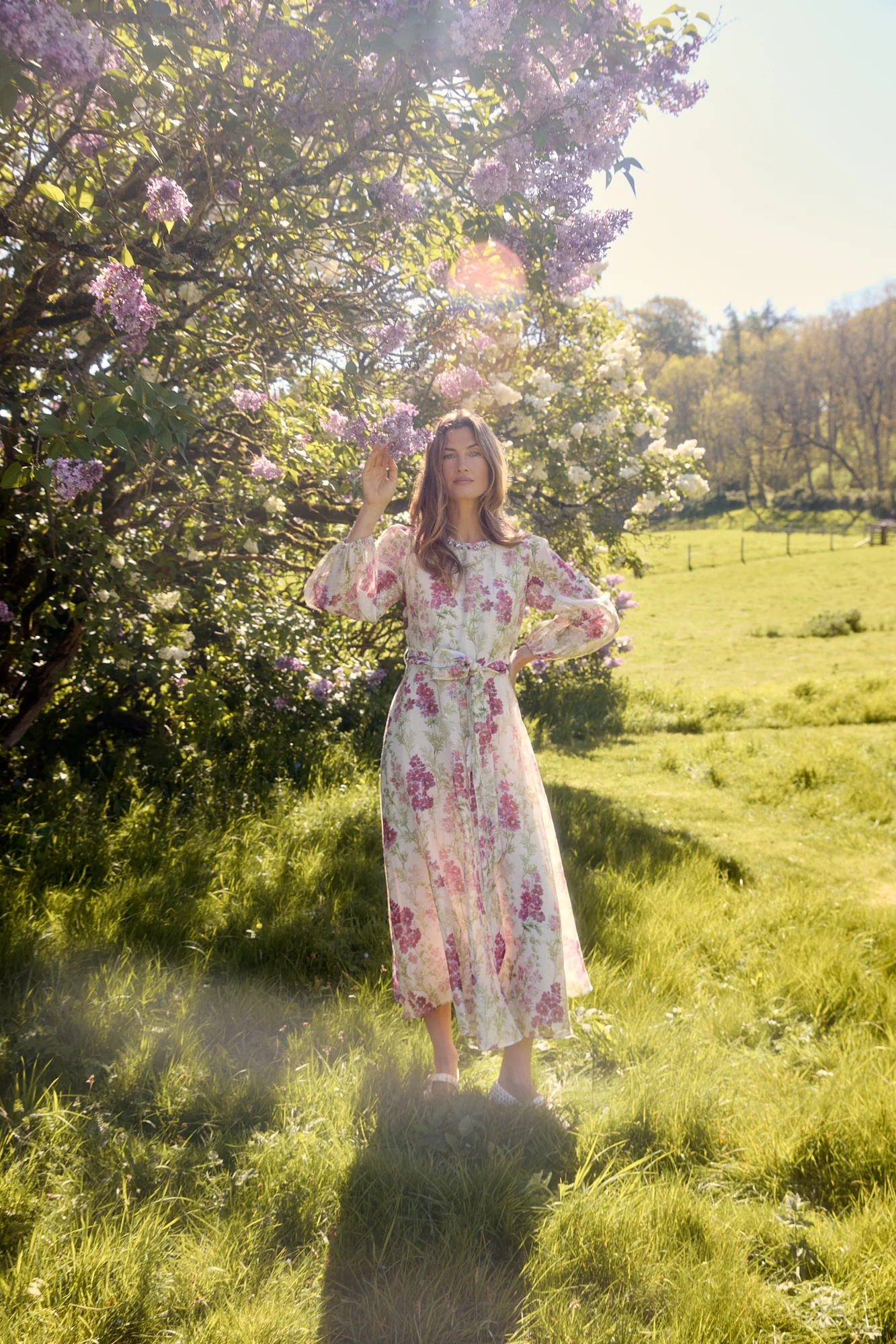 Mikela Delphinium Dress - Image 4