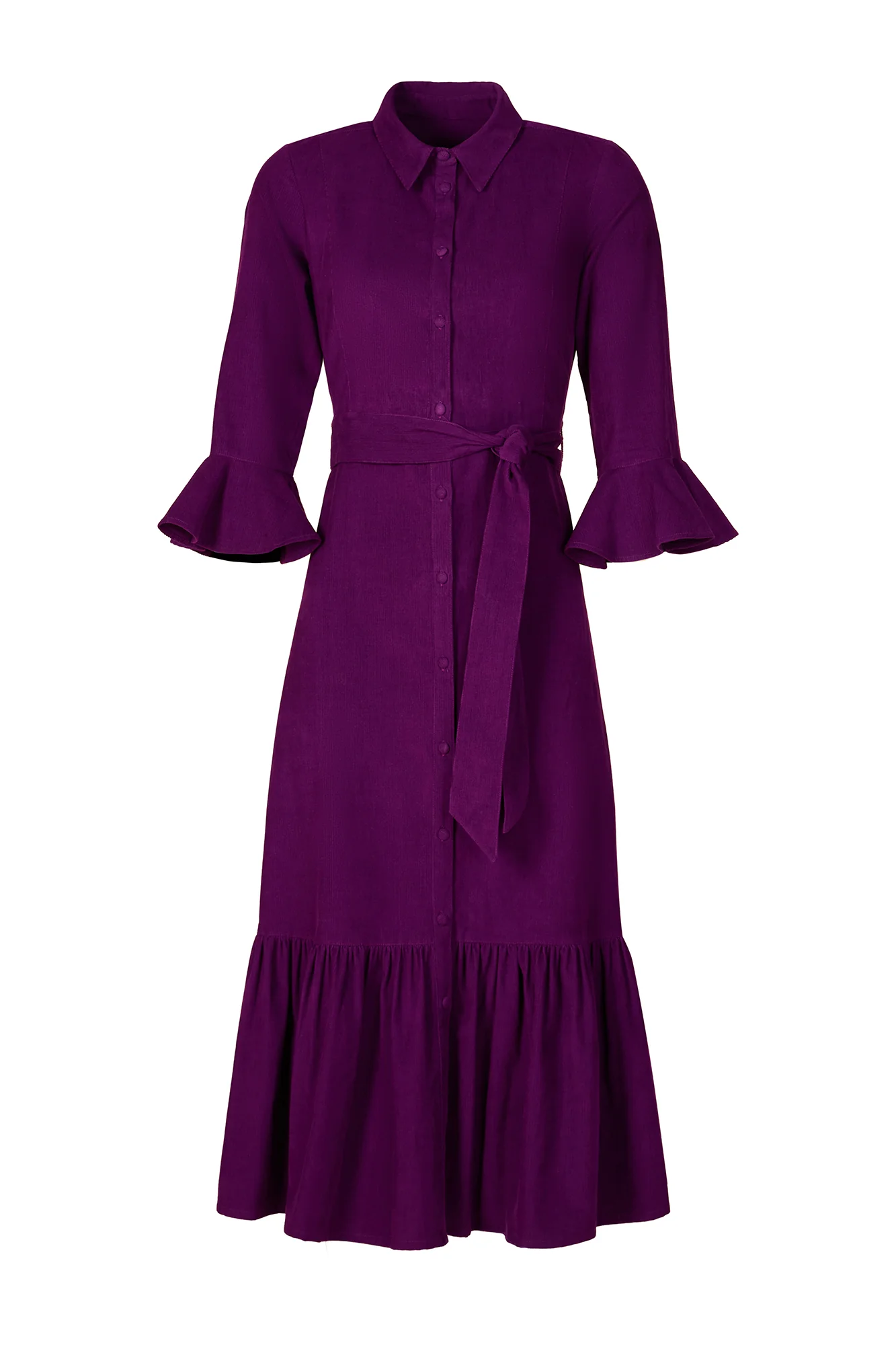 Nalini Purple Dress - Image 7