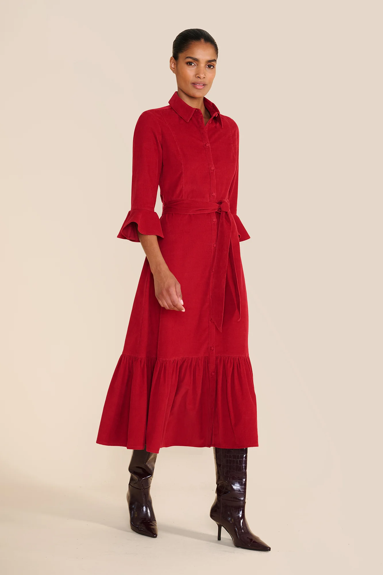 Nalini Red Dress - Image 3