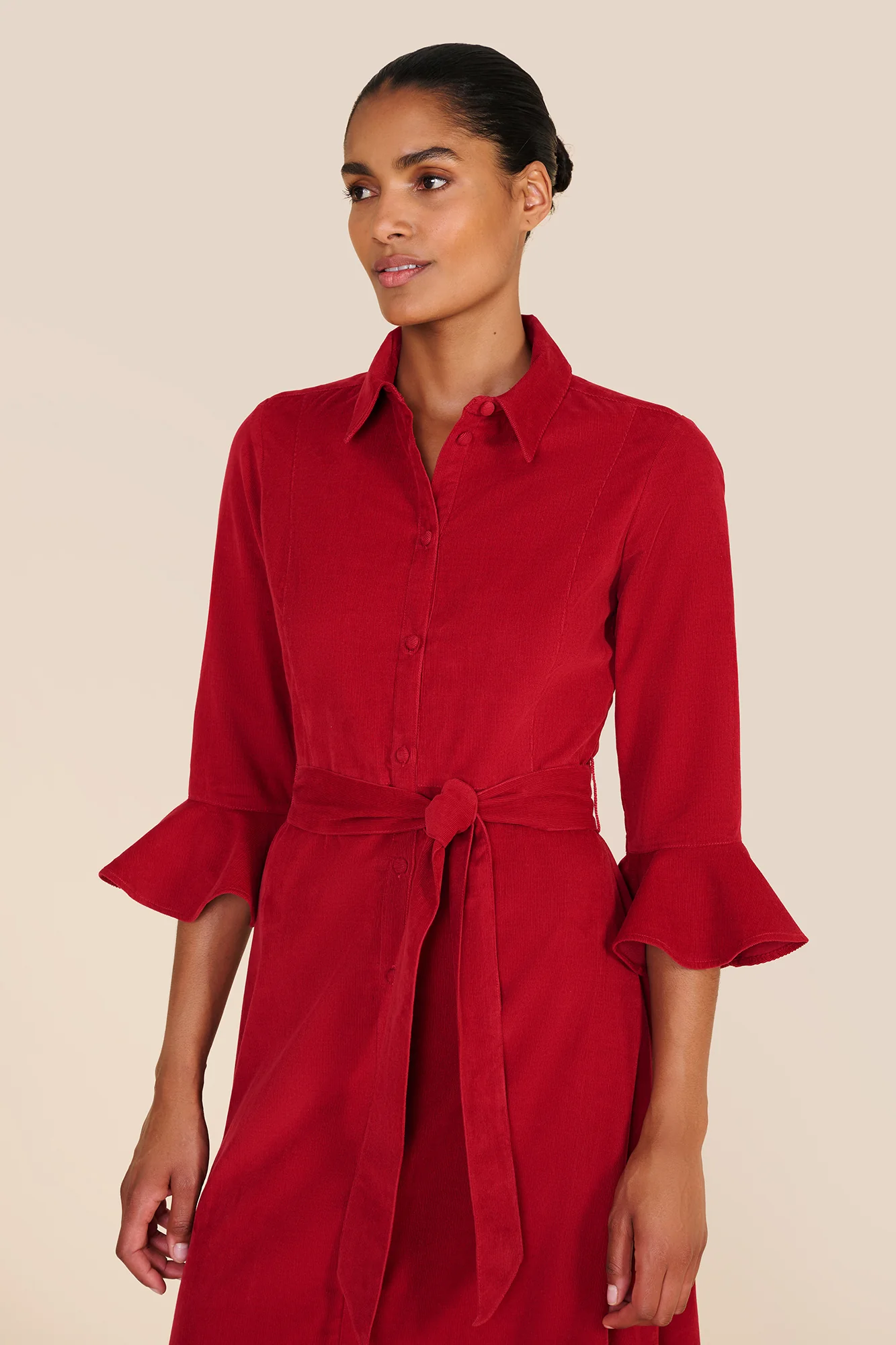 Nalini Red Dress - Image 4