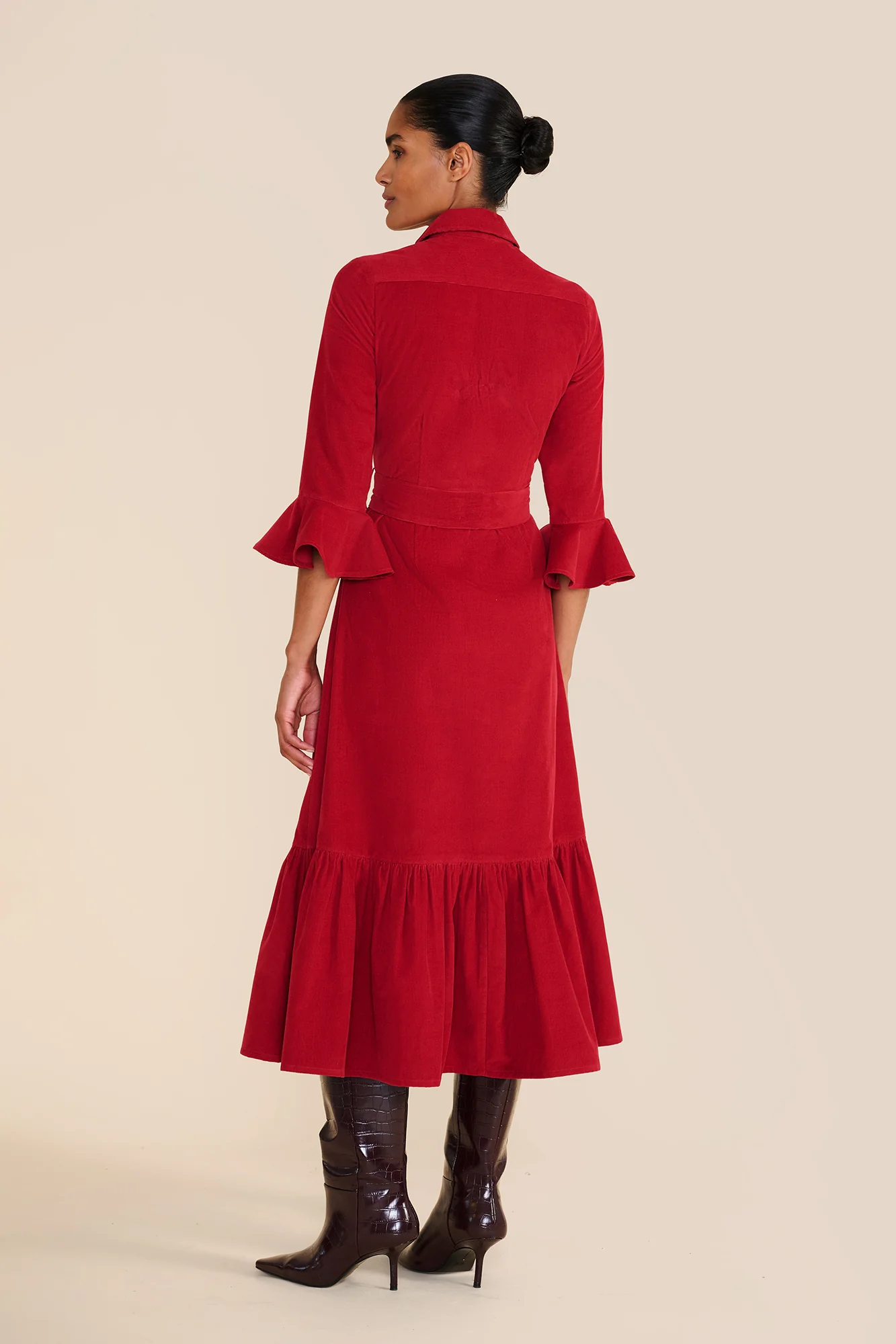 Nalini Red Dress - Image 5