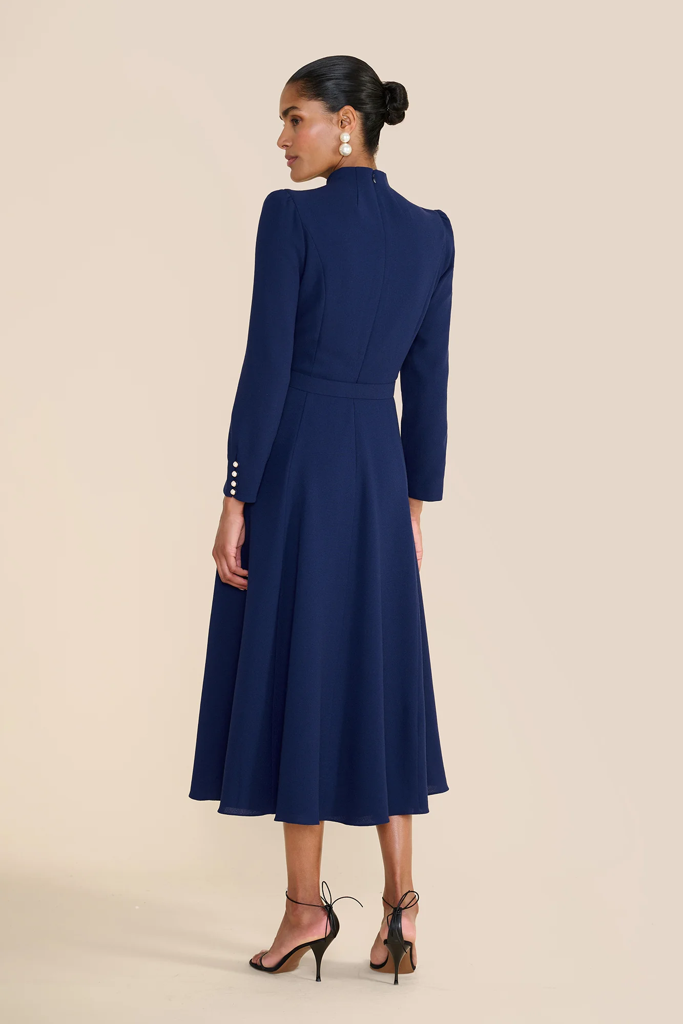 Nyra Navy Dress - Image 3