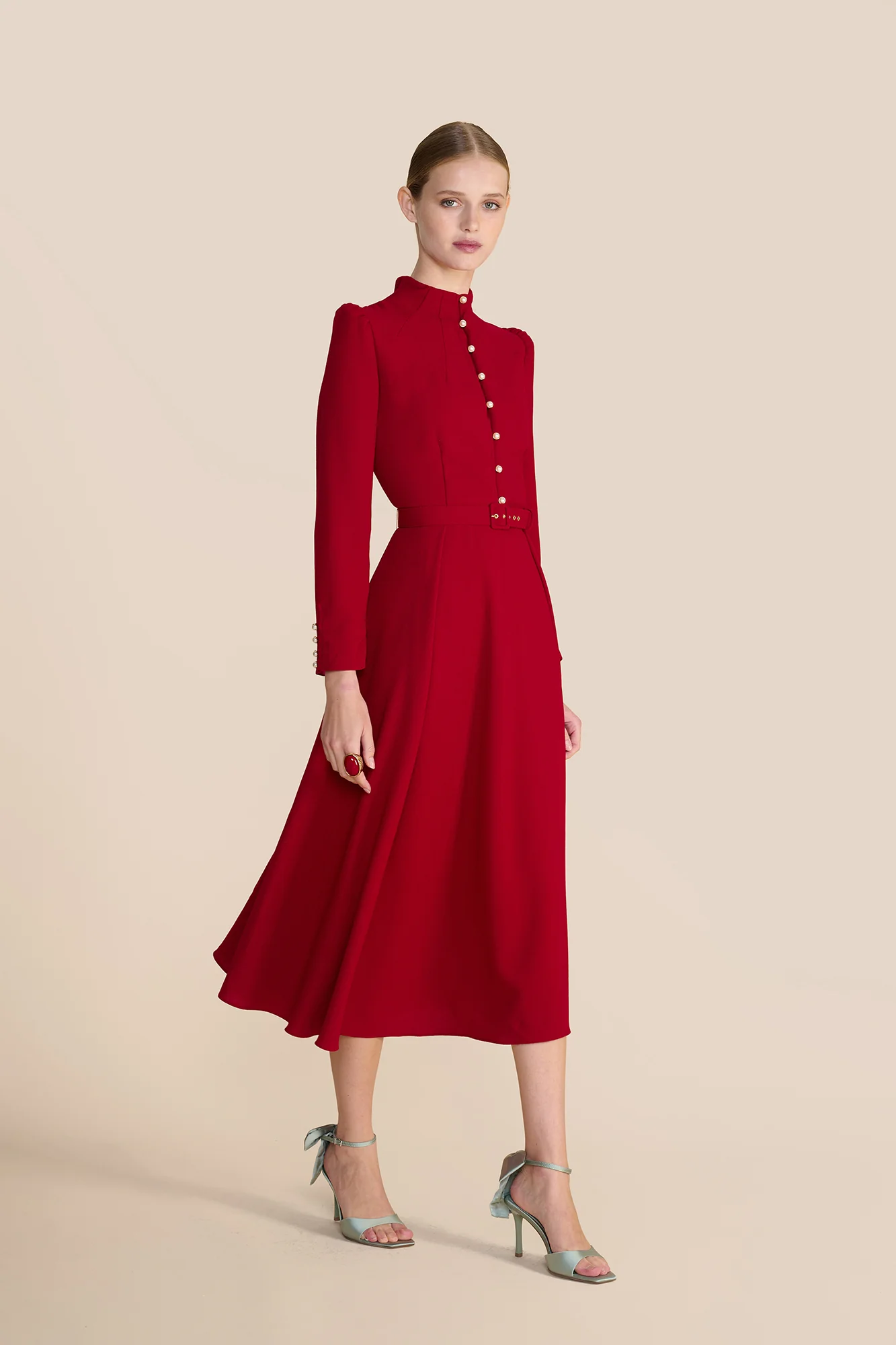 Nyra Red Dress - Image 4