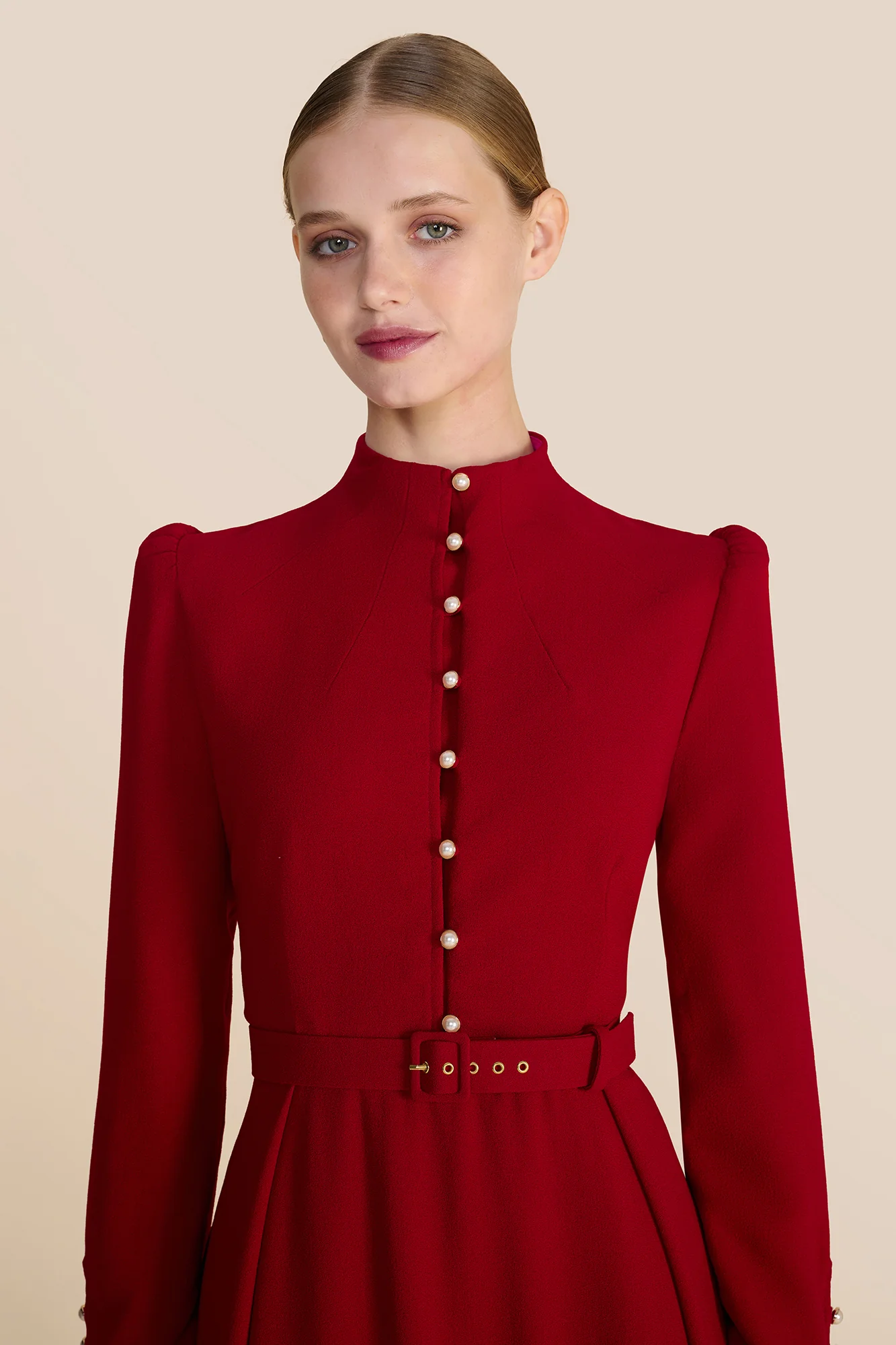 Nyra Red Dress - Image 5