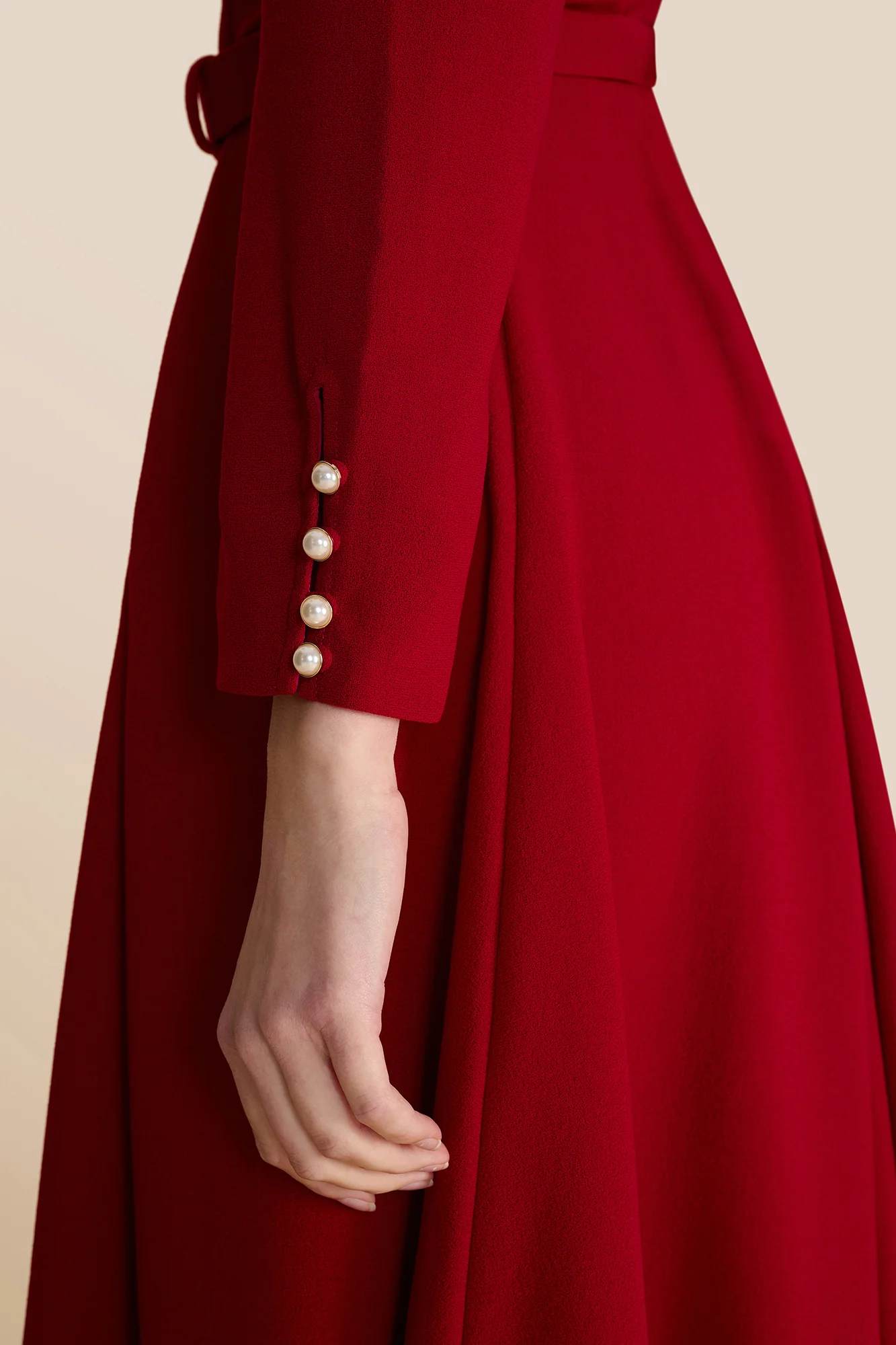 Nyra Red Dress - Image 6