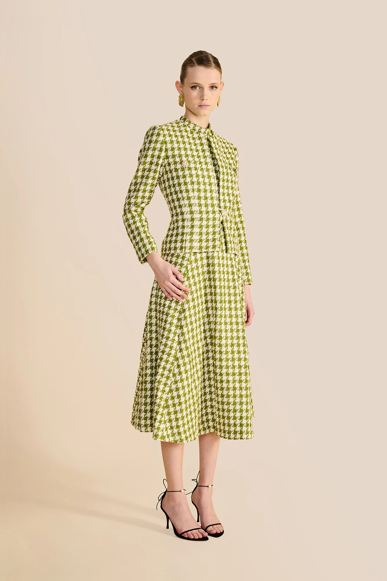 Orin Houndstooth Dress - Image 4