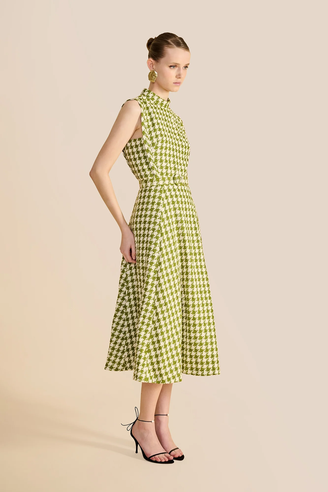 Orin Houndstooth Dress - Image 6