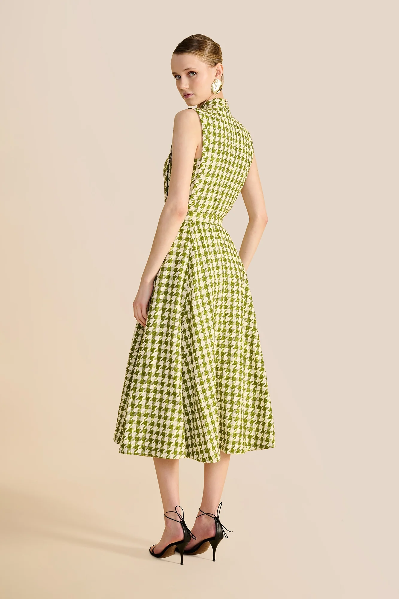 Orin Houndstooth Dress - Image 7