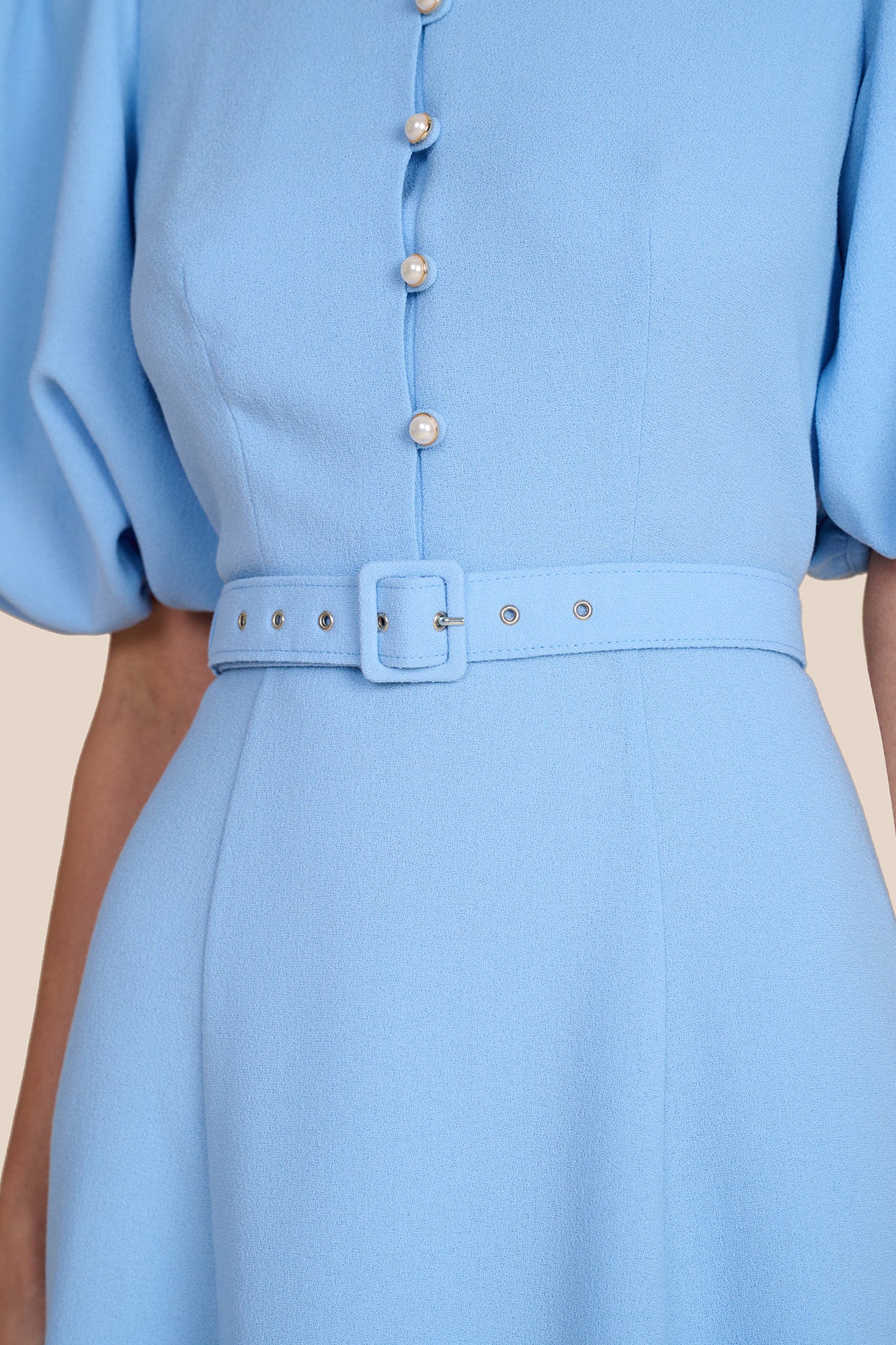 Rani Pale Blue Dress - Image 4