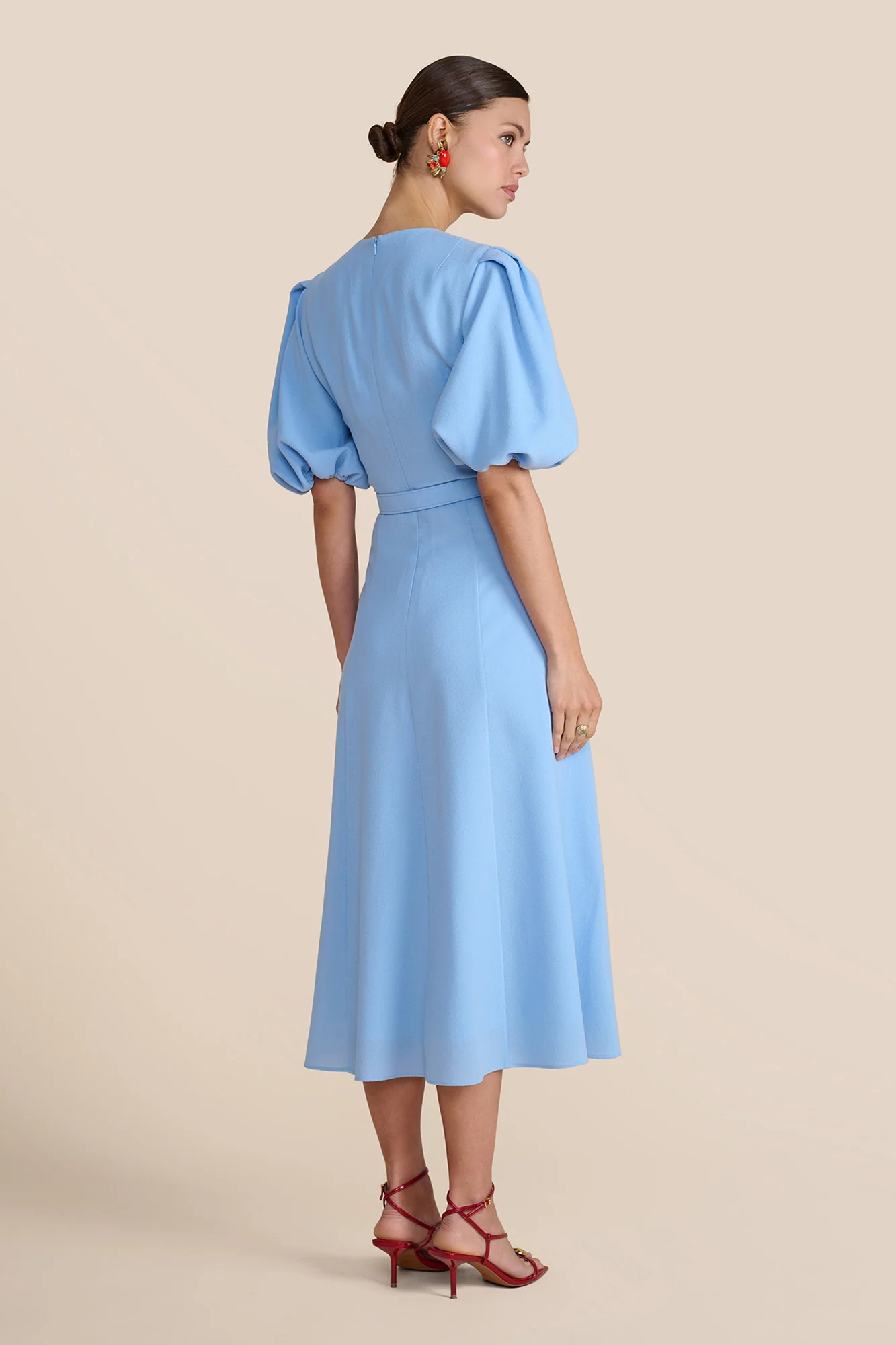 Rani Pale Blue Dress - Image 6