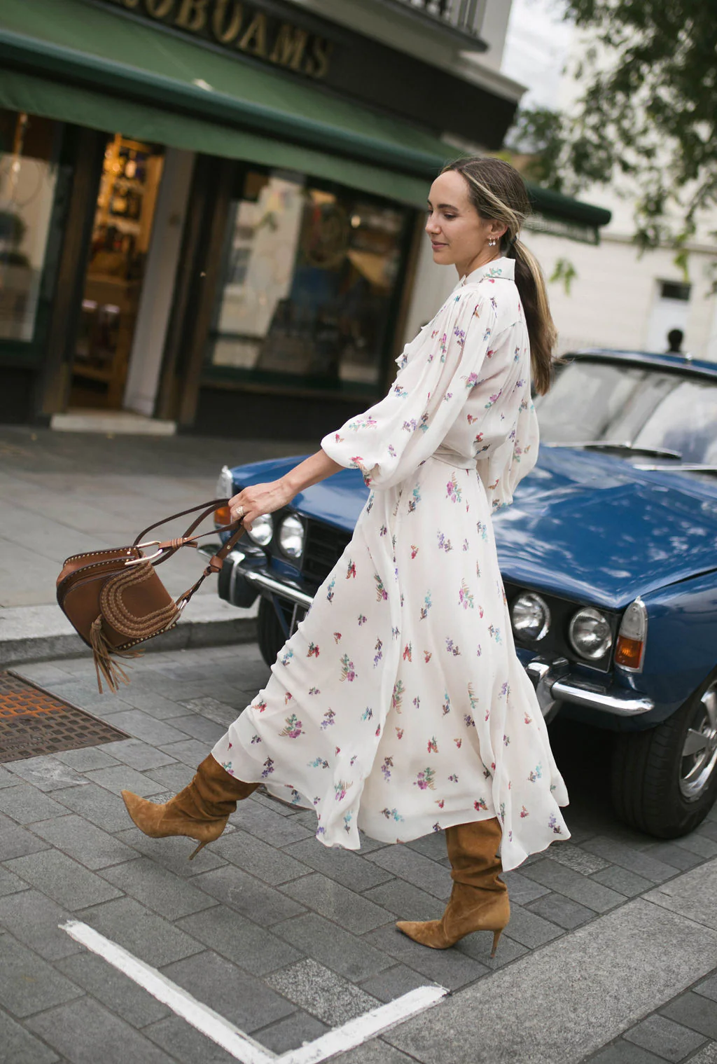 Robin Watercolour Shirt Dress - Image 8