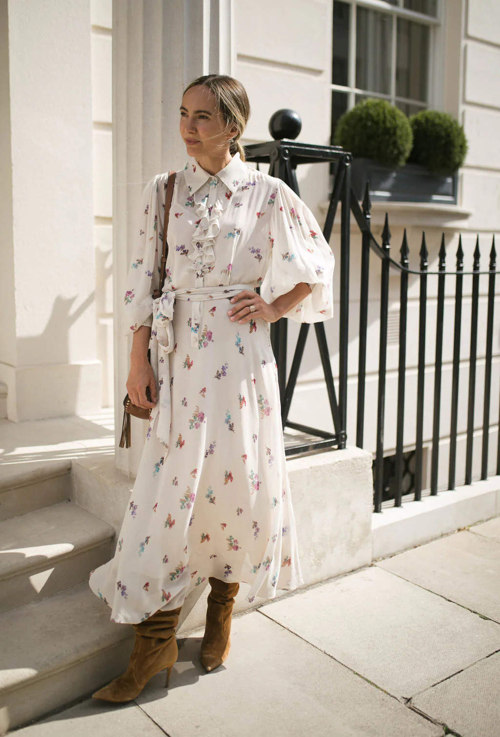Robin Watercolour Shirt Dress - Image 9
