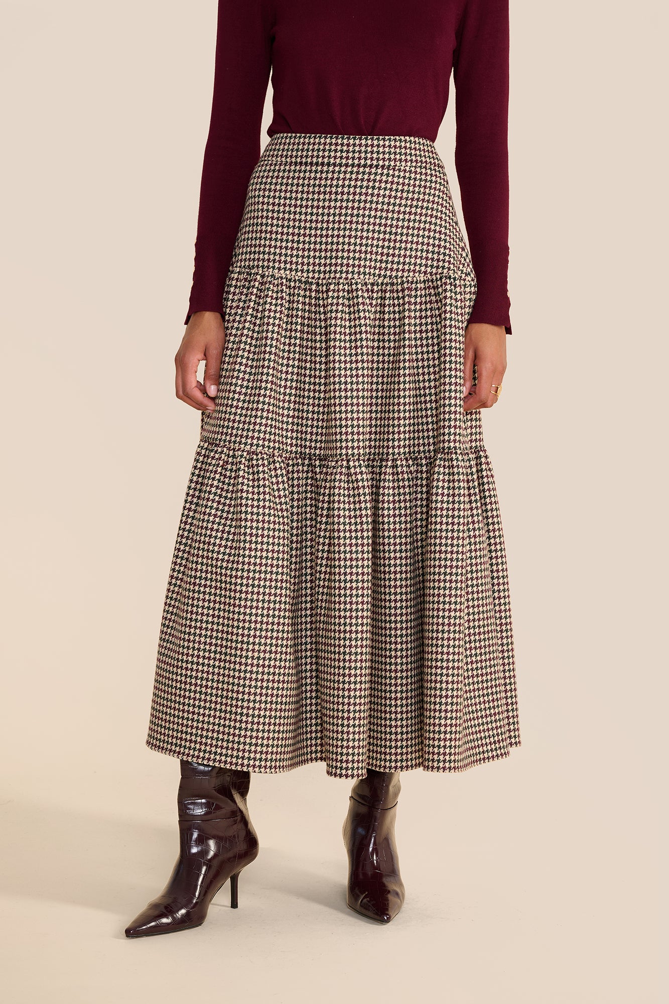 Rosa Country Check Skirt - Image 5