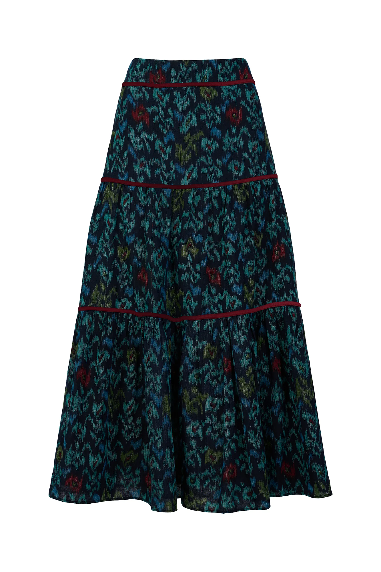 Rosa Floral iKAT Skirt - Image 6