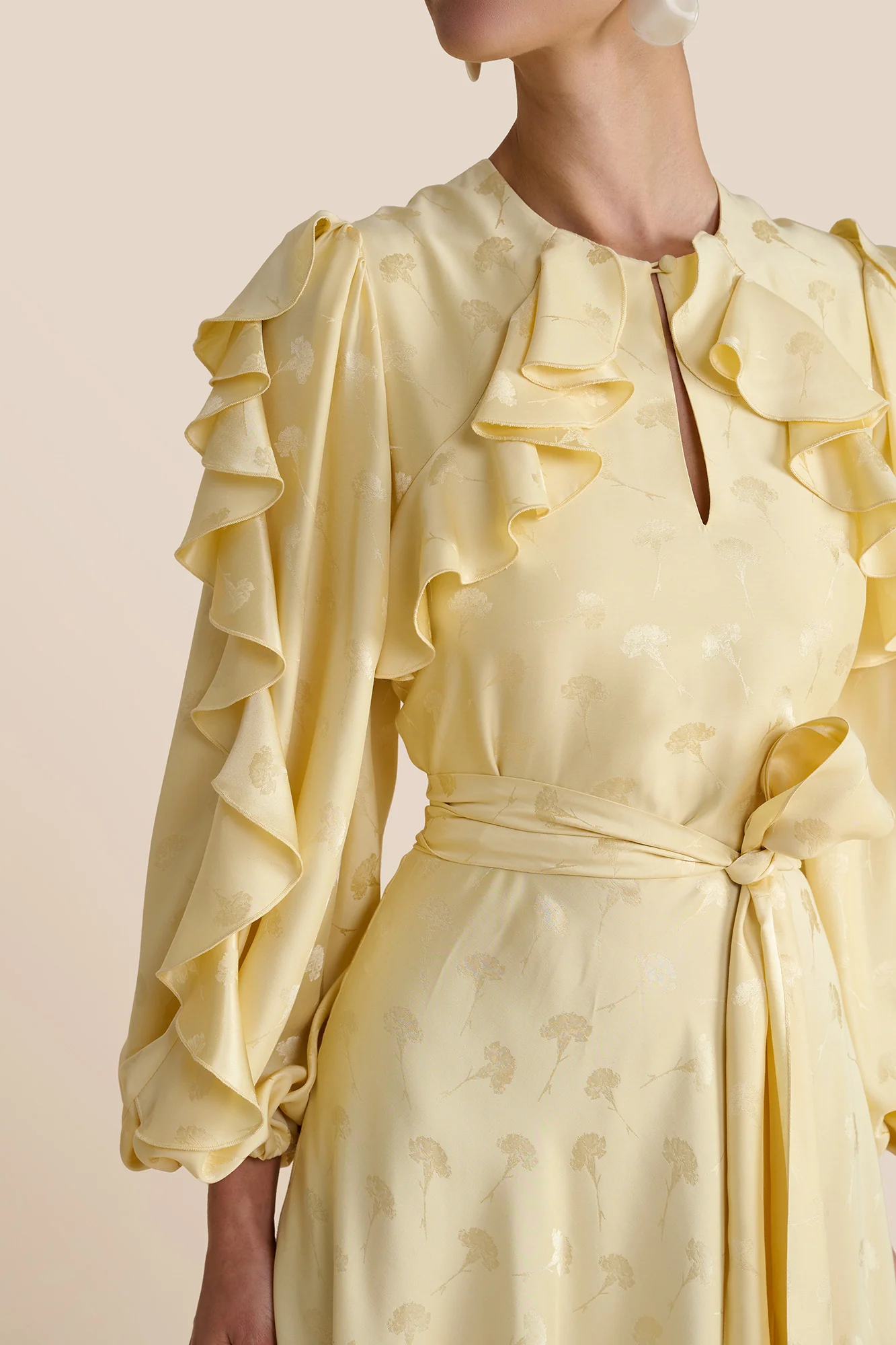 Ruby Lemon Carnation Dress - Image 6