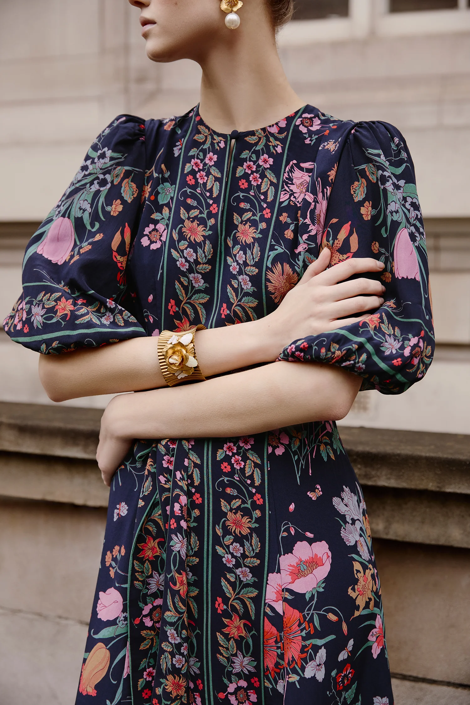 Sienna Floral Bouquet Dress - Image 10
