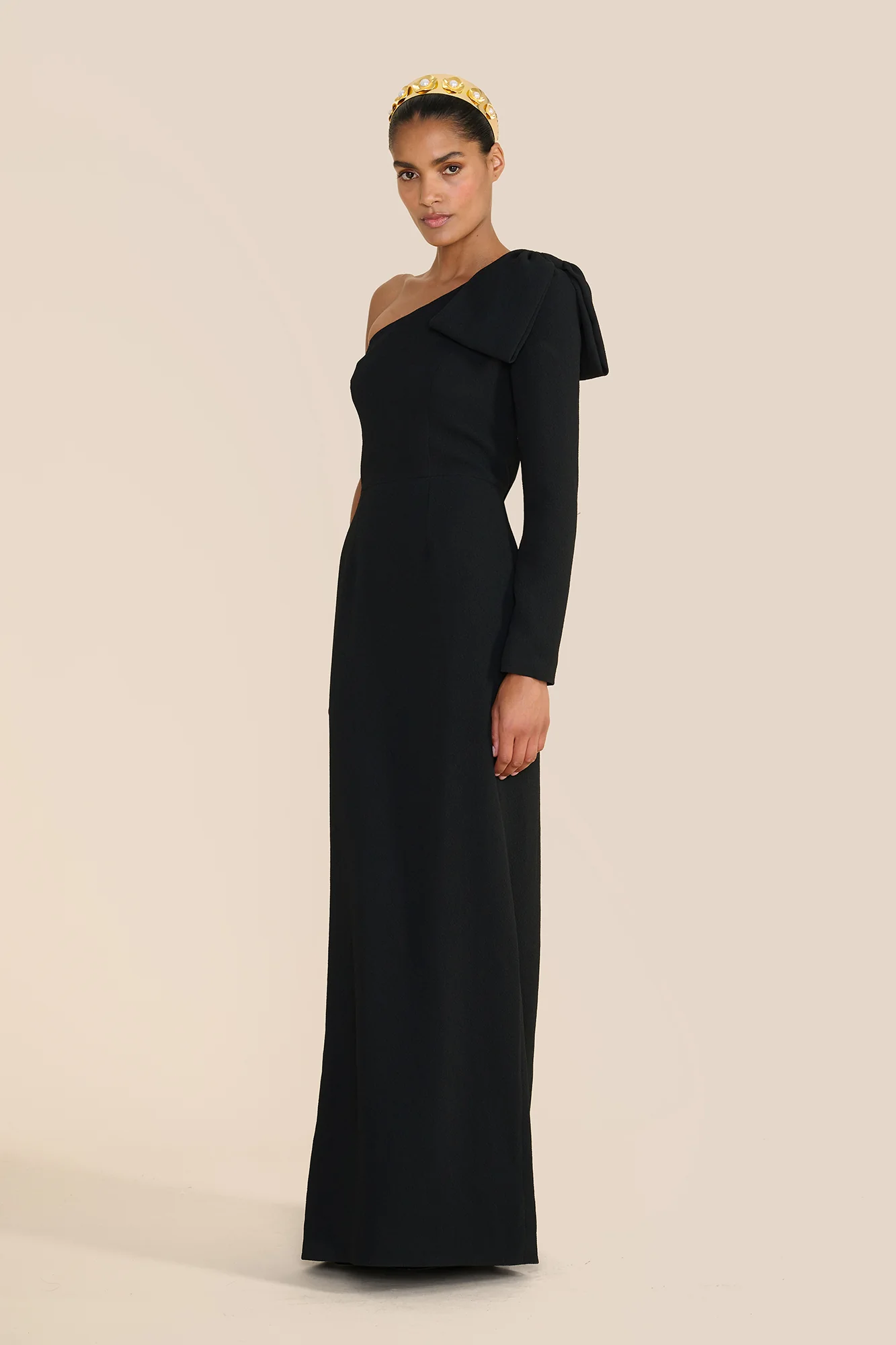 Solange Black Dress - Image 4