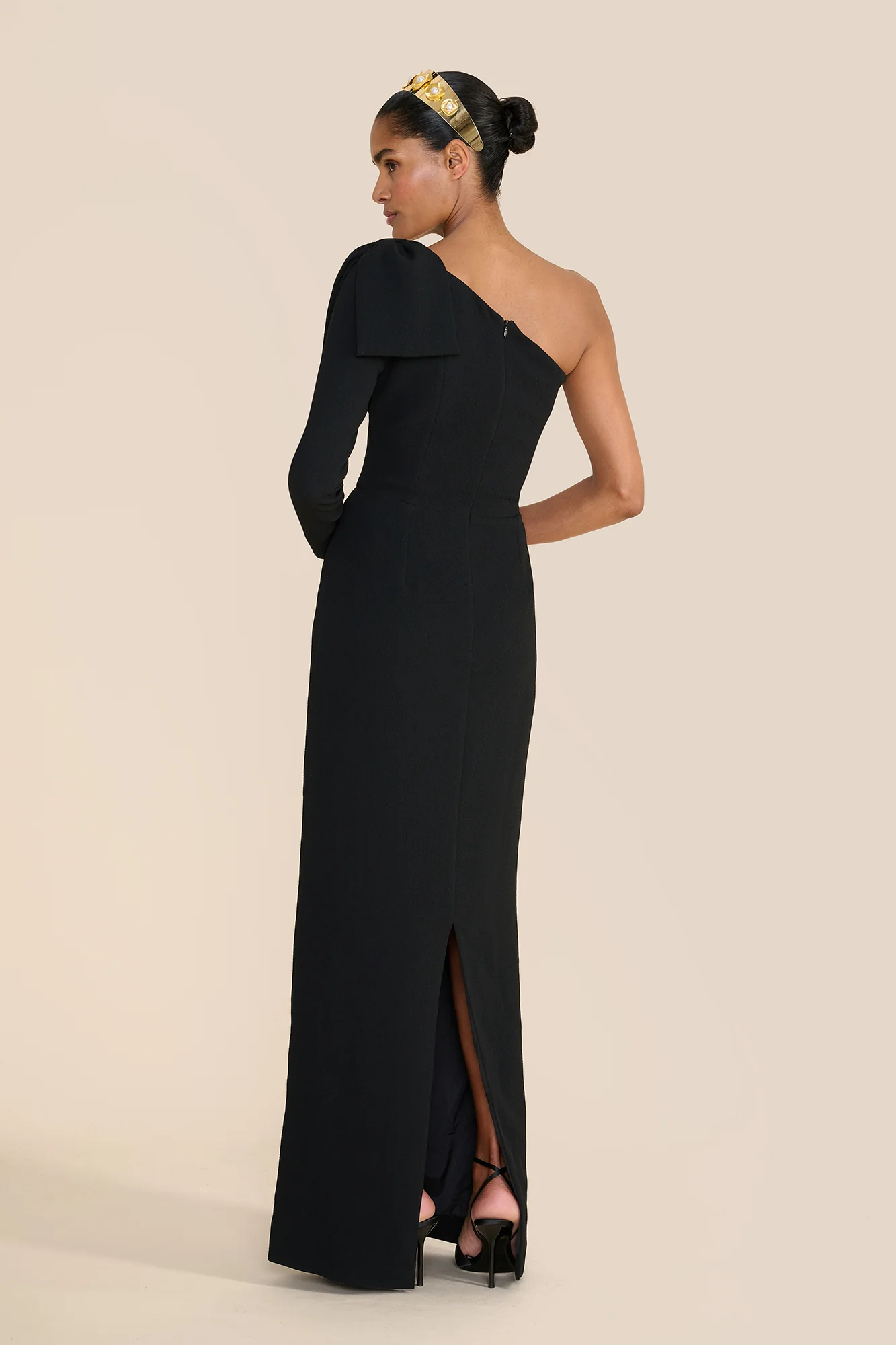 Solange Black Dress - Image 8