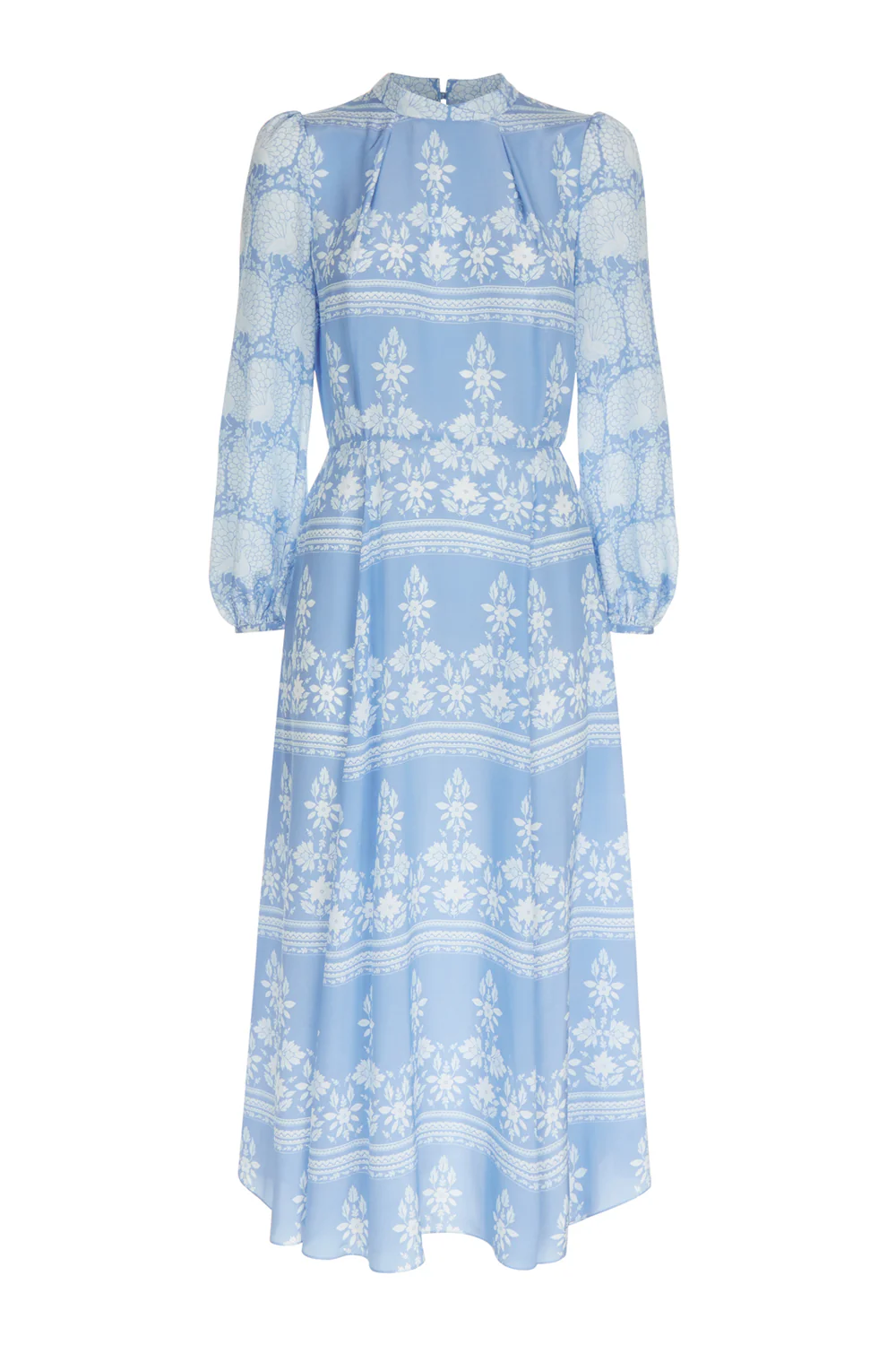 Sonia Cornflower Blouson Sleeve Dress - Image 13