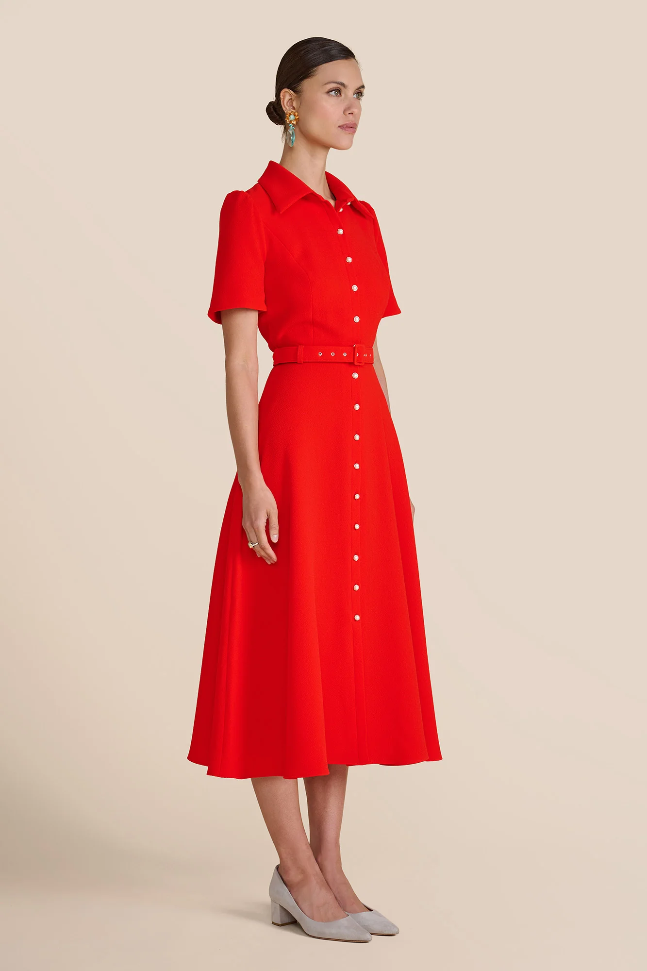 Violet Sunset Red Dress - Image 6