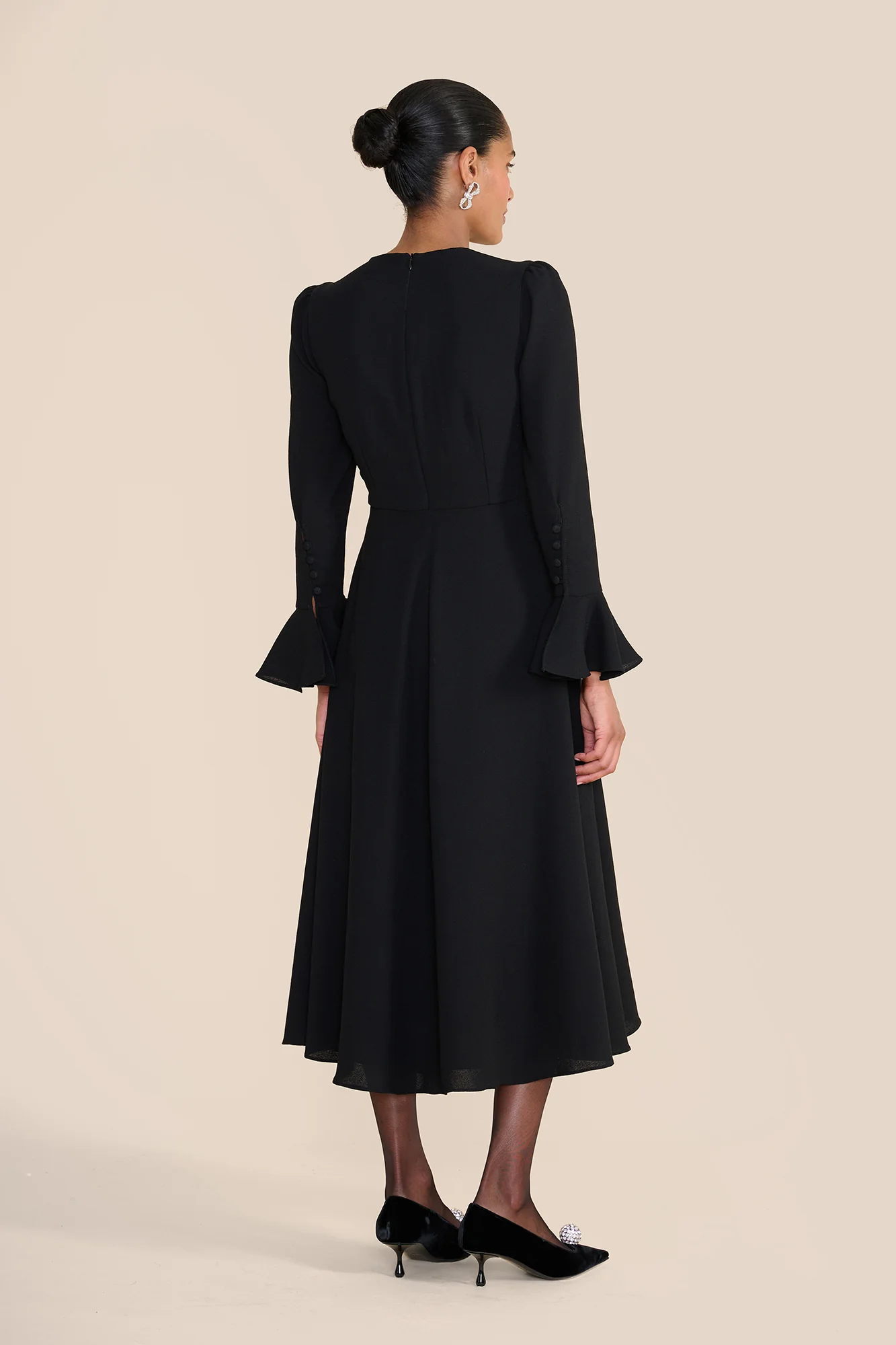 Yahvi Black Dress - Image 3