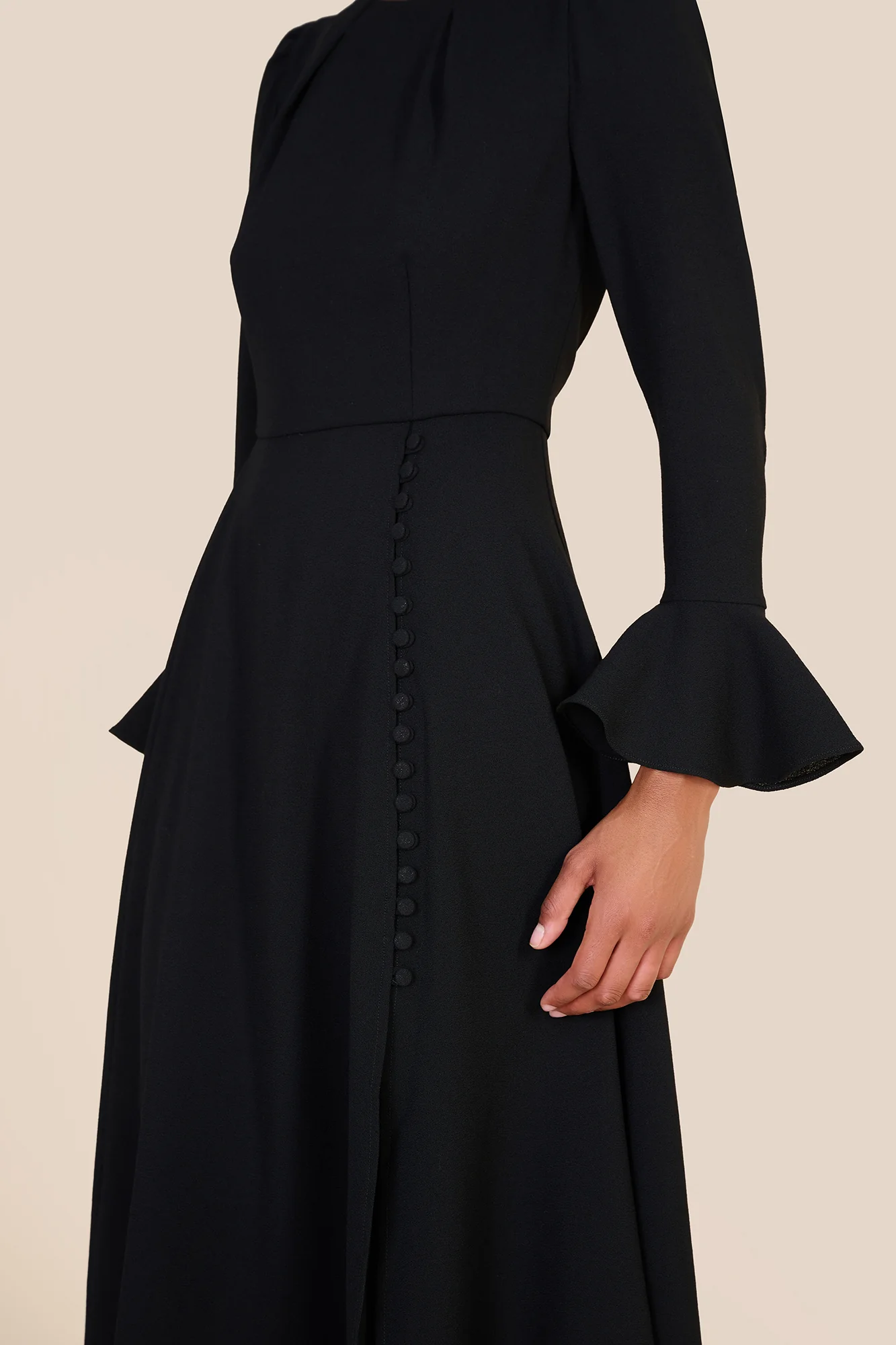 Yahvi Black Dress - Image 6