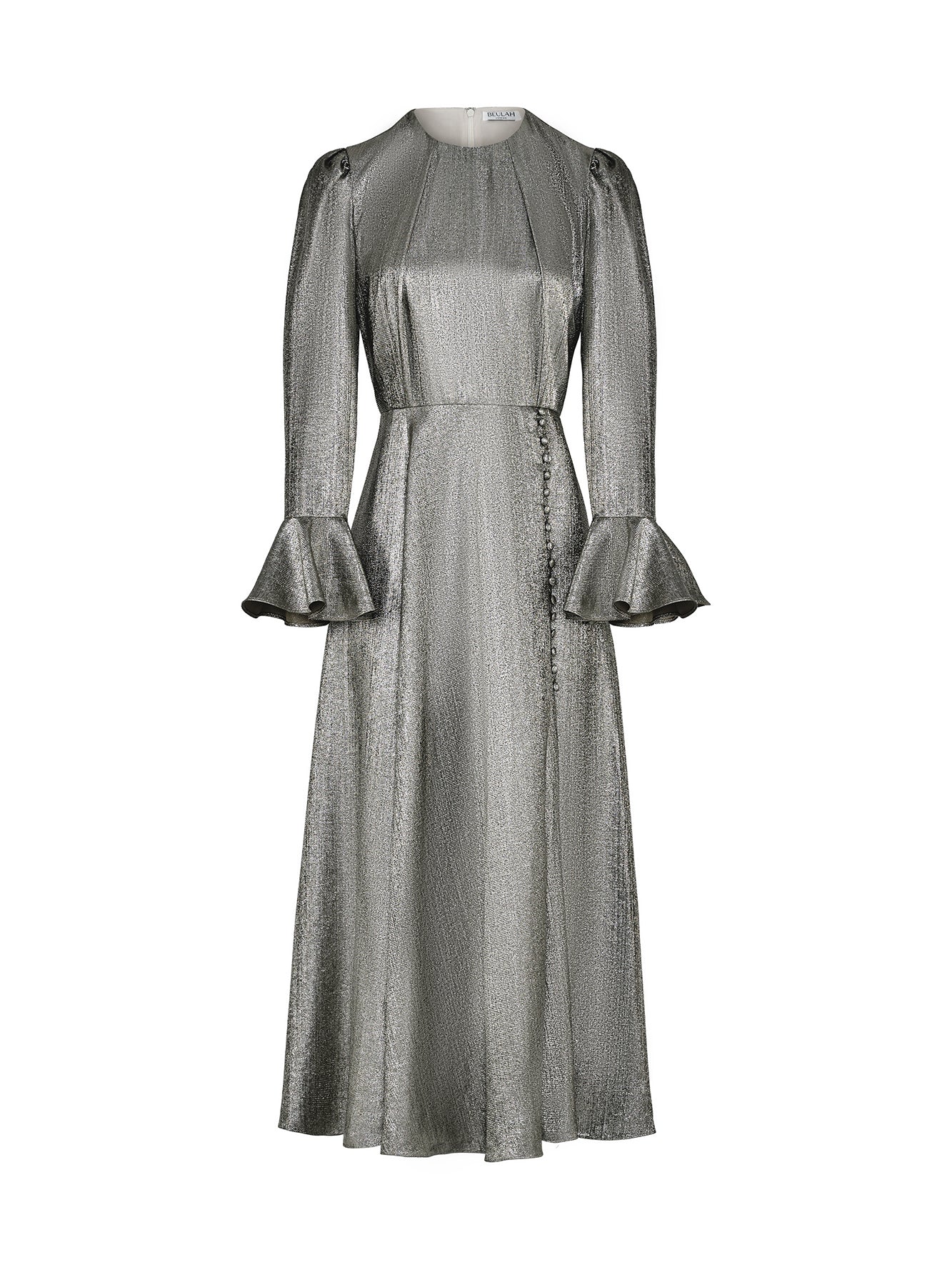 Yahvi Oyster Long Dress - Image 8