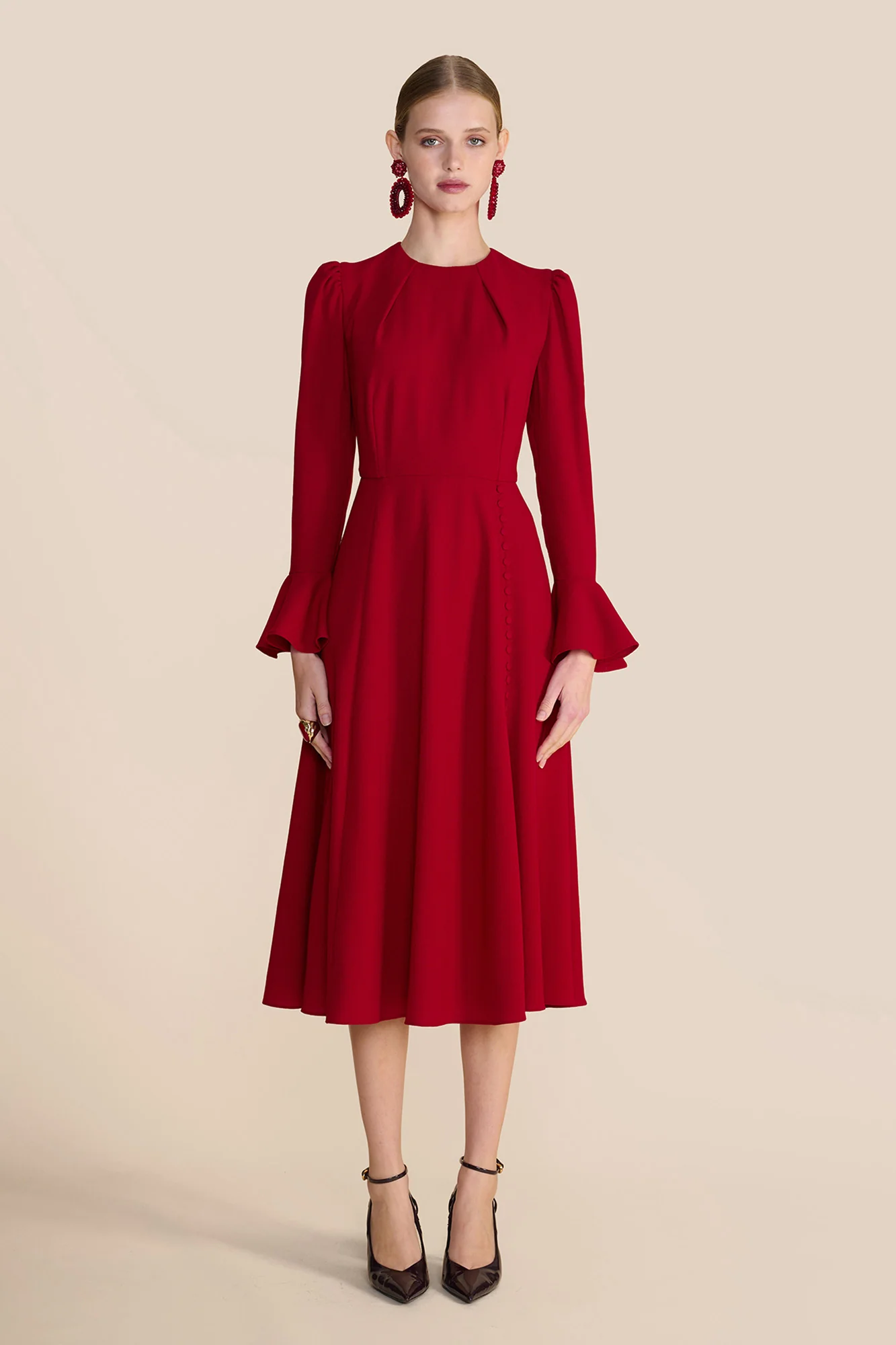 Yahvi Red Dress