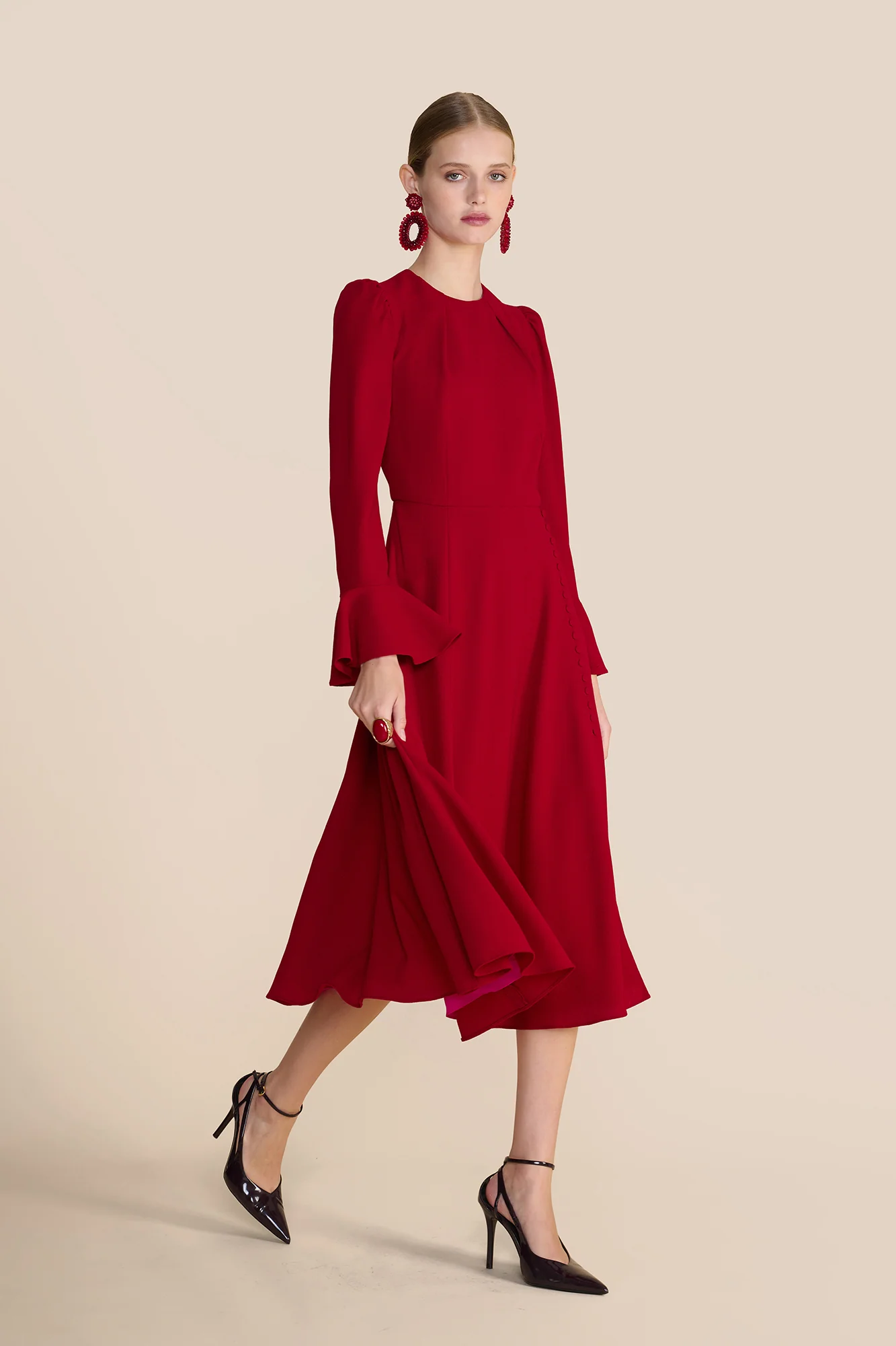 Yahvi Red Dress - Image 2